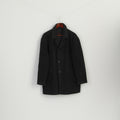 Westbury C&amp;A Hommes S 38 Veste Longue Sympatex Fermeture Éclair Complète Kaki Vintage Haut Rembourré
