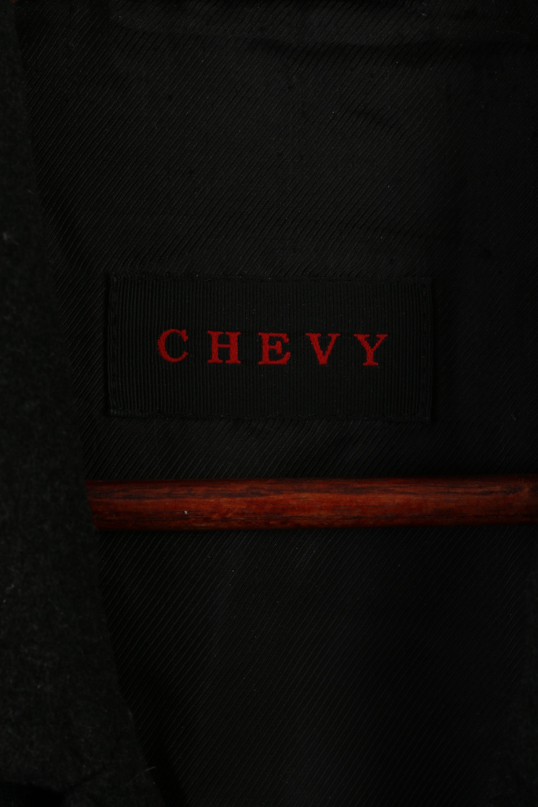 Chevy Men 48 M Coat Gray Vintage Wool Classic Single Breasted Top