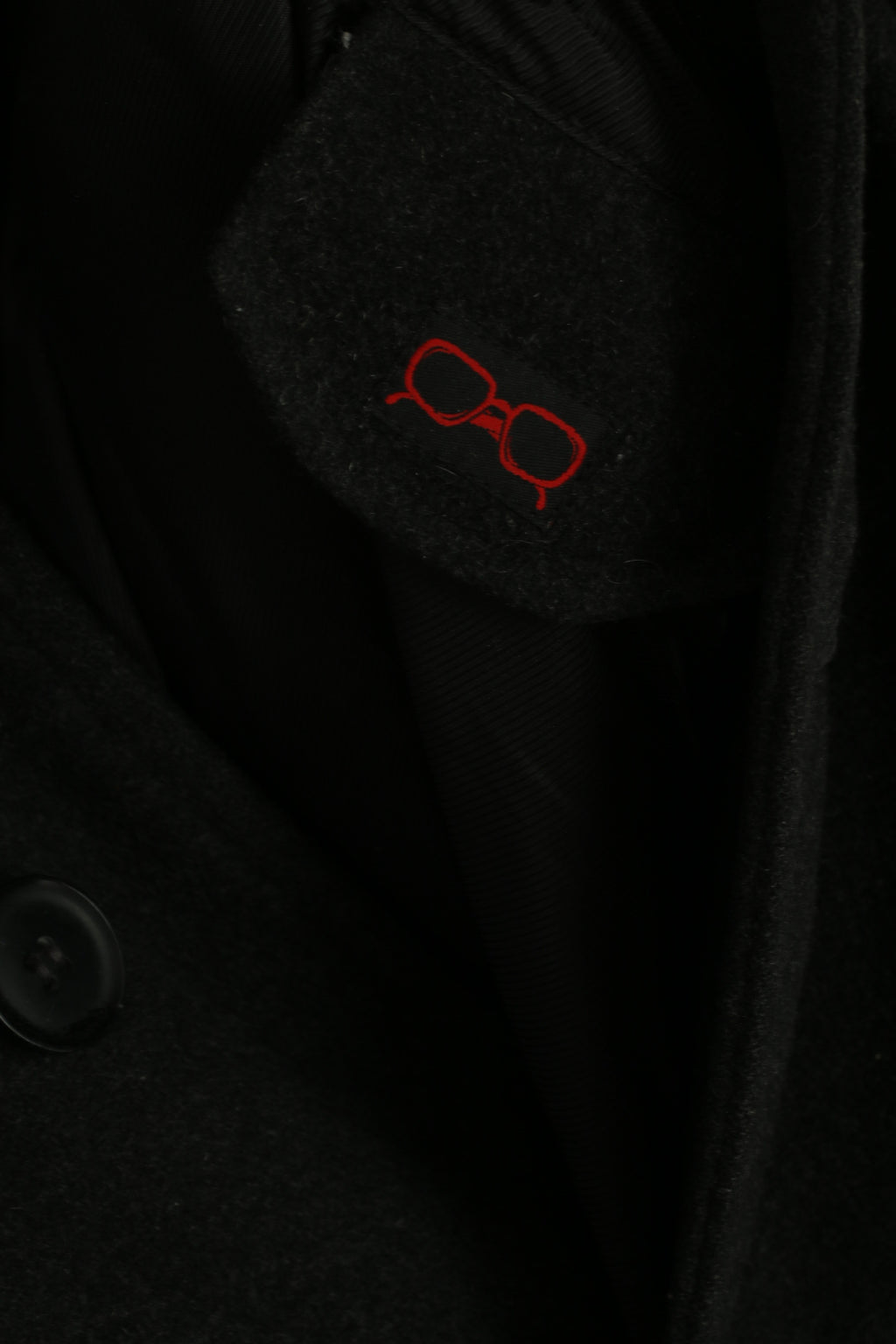 Chevy Men 48 M Coat Gray Vintage Wool Classic Single Breasted Top