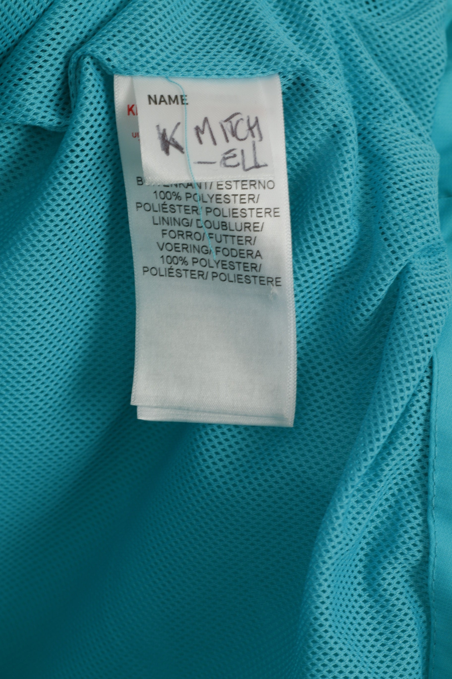 Kukri Women M Jacket Turquoise Glasgow Scotland Cycling UCI 2023 Hooded Top