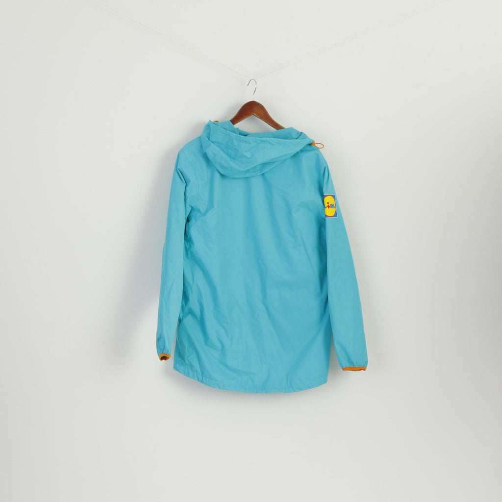 Kukri Women M Jacket Turquoise Glasgow Scotland Cycling UCI 2023 Hooded Top