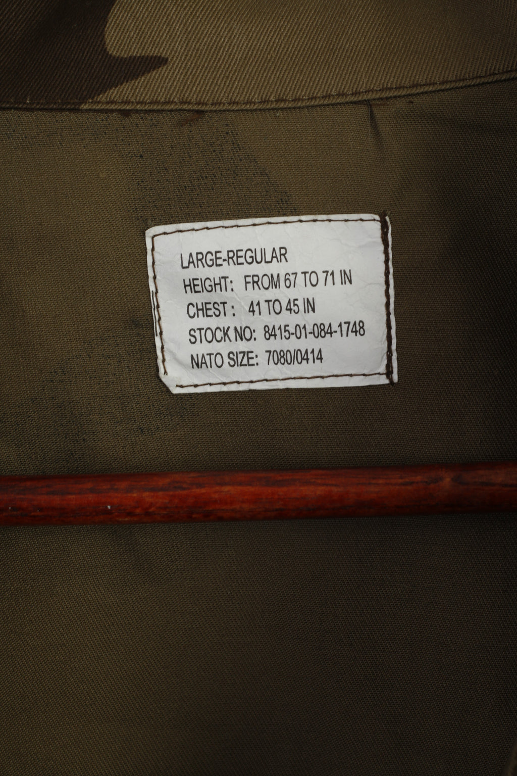 Westbury C&amp;A Giacca lunga da uomo S 38 Sympatex con cerniera intera color kaki vintage imbottito