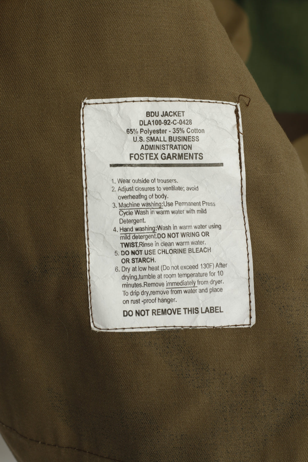 Westbury C&amp;A Giacca lunga da uomo S 38 Sympatex con cerniera intera color kaki vintage imbottito