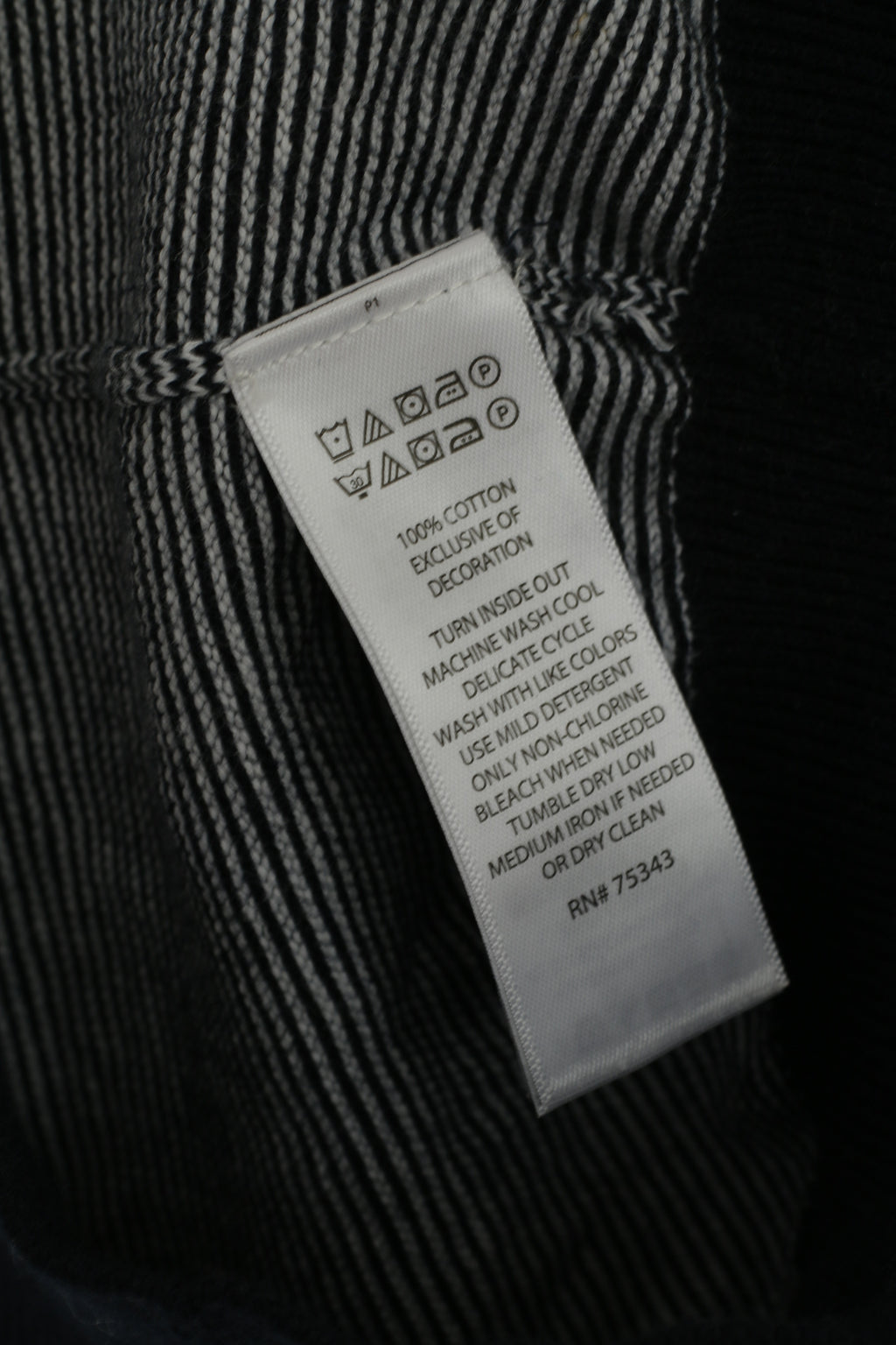 Daniel Bishop Men XL Sweater Navy Striped Heritage Collection Zip Up Cardigan