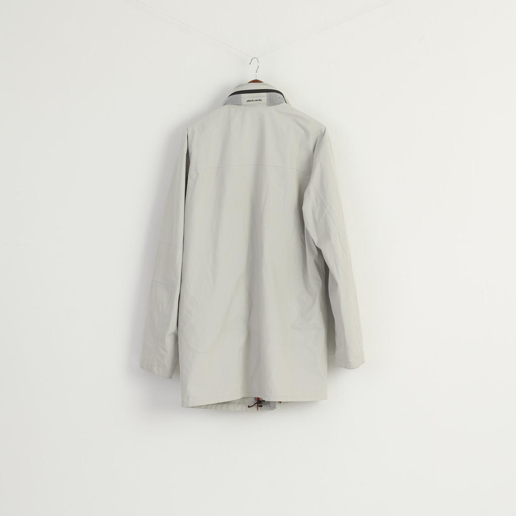 Westbury C&amp;A Giacca lunga da uomo S 38 Sympatex con cerniera intera color kaki vintage imbottito