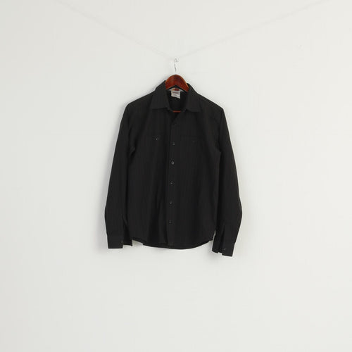 Westbury C&amp;A Giacca lunga da uomo S 38 Sympatex con cerniera intera color kaki vintage imbottito