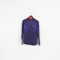 Karrimor Woman 12 M Longsleeve Purple Zip Neck Sportwear Outwear Top