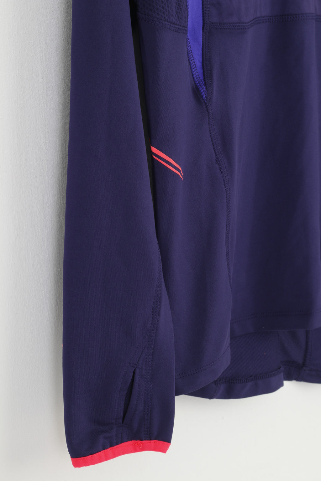 Karrimor Femme 12 M Manches Longues Violet Col Zip Sportwear Run Outwear Top
