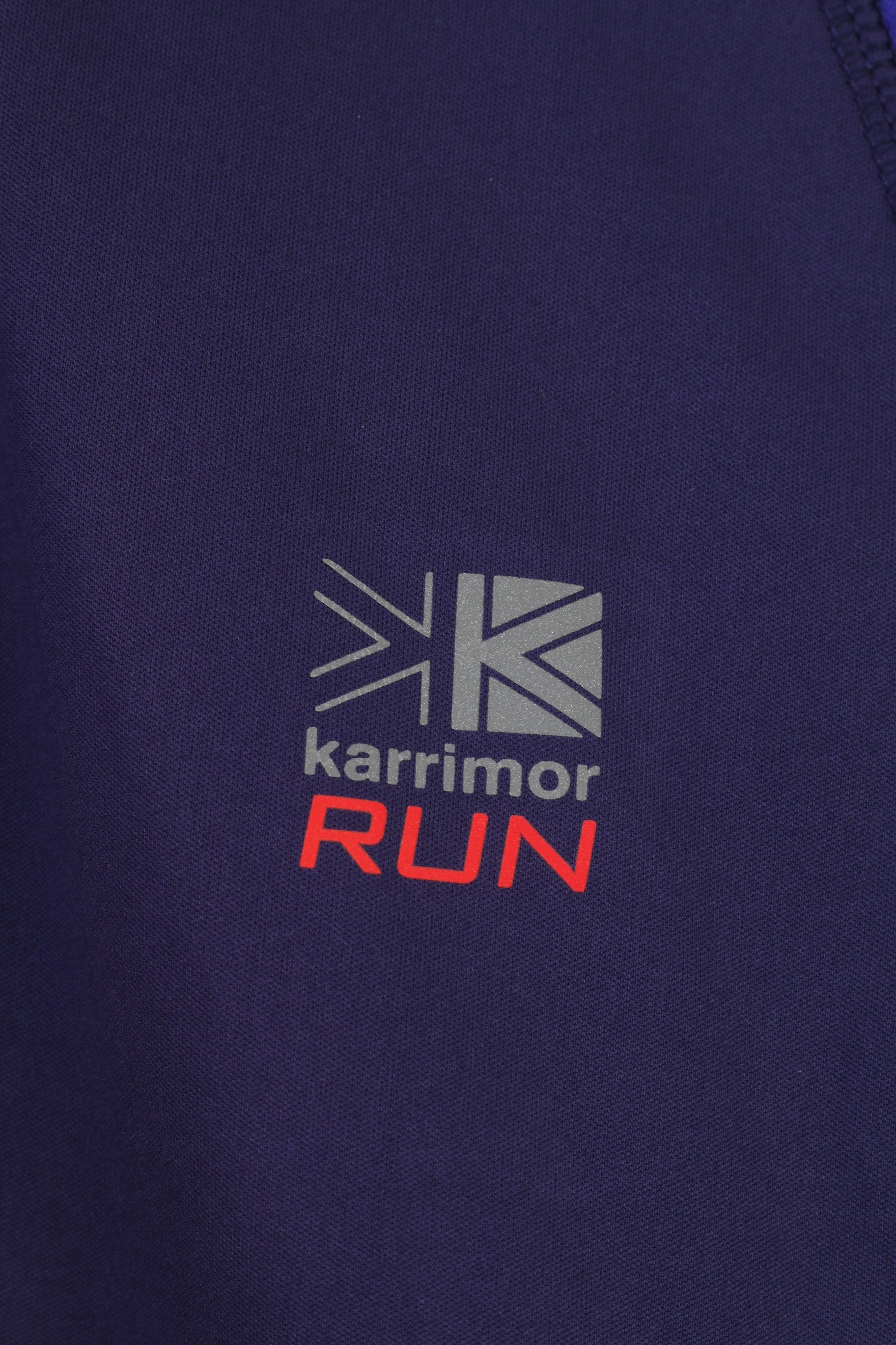 Karrimor Woman 12 M Longsleeve Purple Zip Neck Sportwear Run Outwear Top