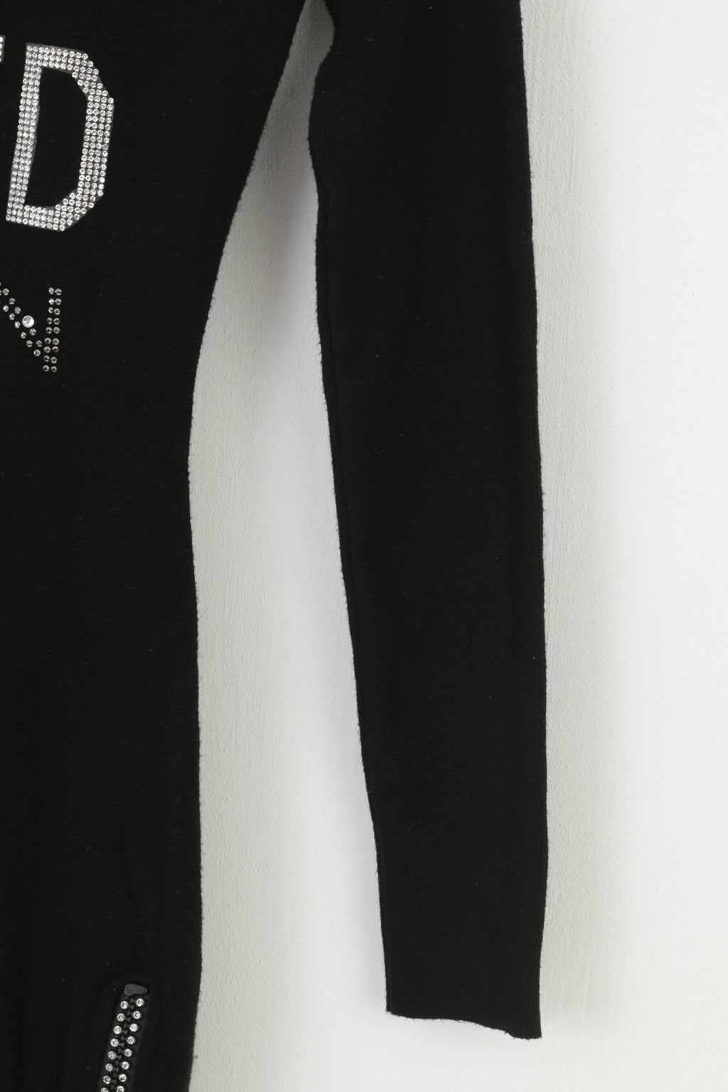 Abito da donna Mc Lorene S Nero a maniche lunghe aderente con top elasticizzato