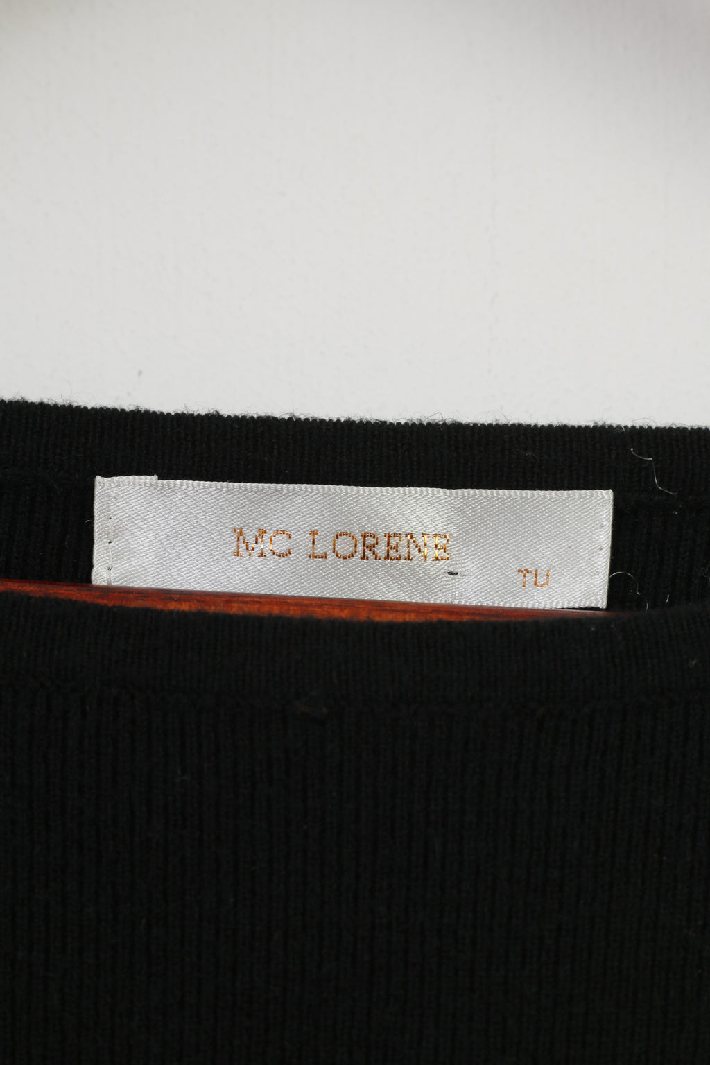 Abito da donna Mc Lorene S Nero a maniche lunghe aderente con top elasticizzato