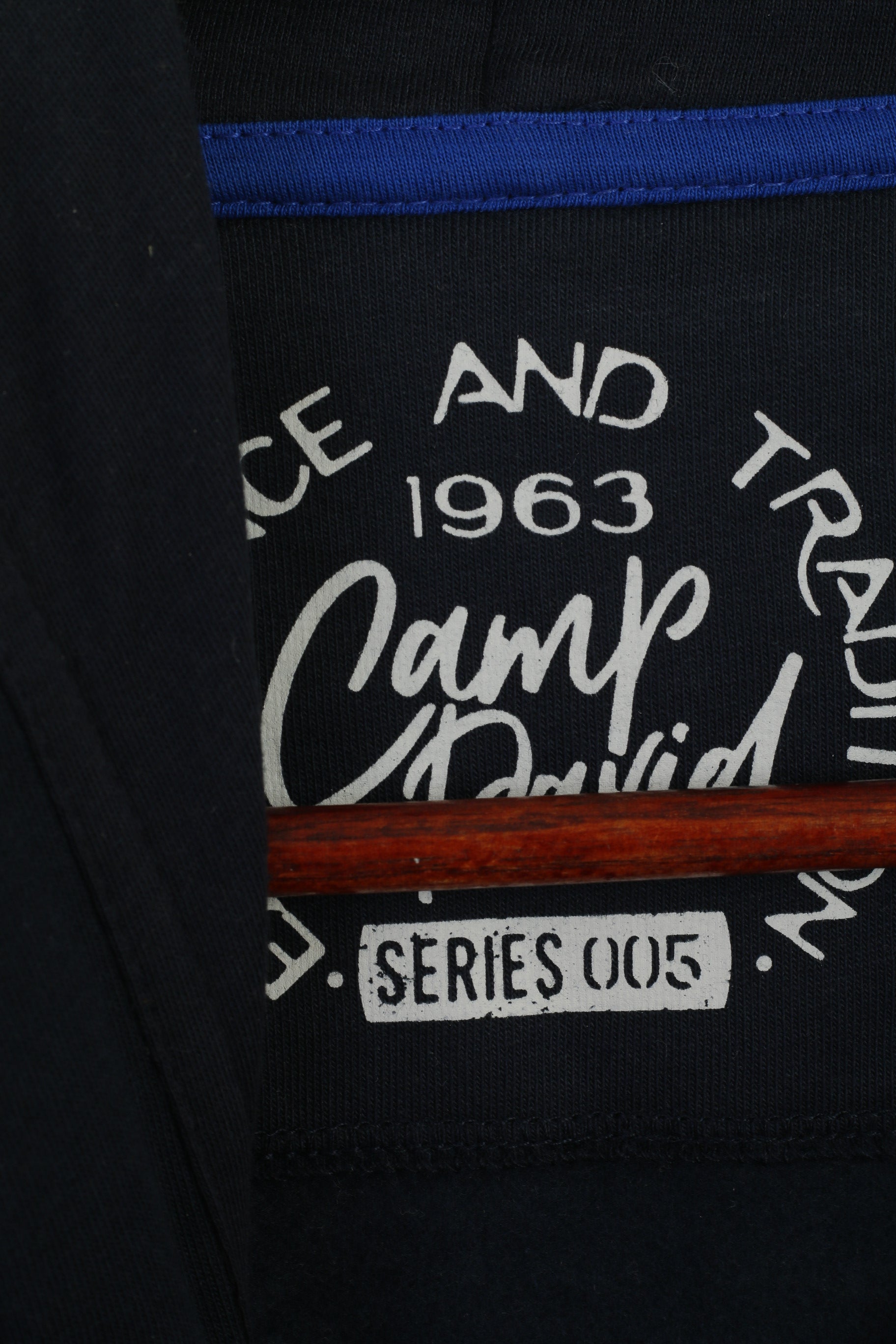New Camp David Men XXL Sweatshirt Navy Soft Cotton Nautical Yacht Hoodie