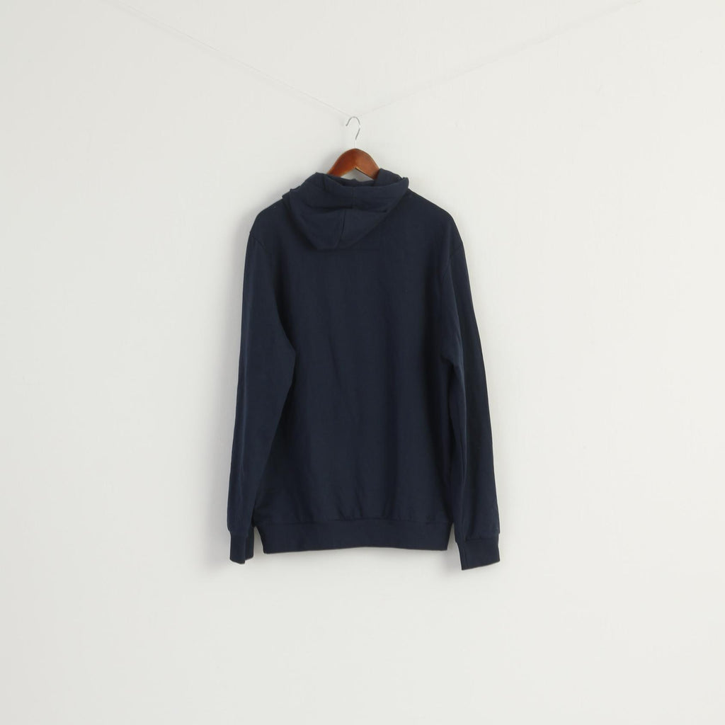 New Camp David Men XXL Sweatshirt Navy Soft Cotton Nautical Yacht Hoodie