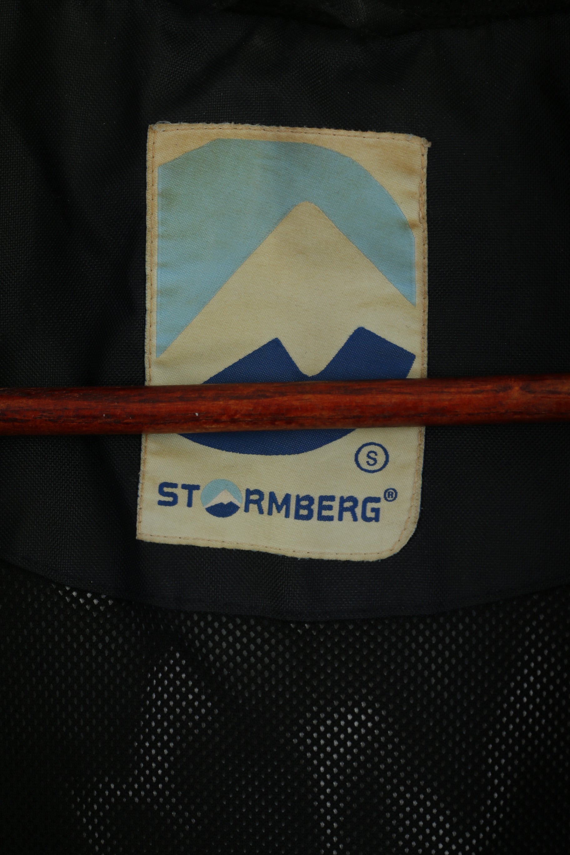 Stormberg Men S Jacket Navy  PU Coated Hooded Reflective Outdoor Zip Up Top