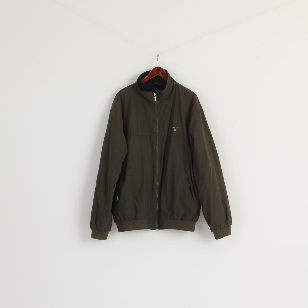 Westbury C&amp;A Hommes S 38 Veste Longue Sympatex Fermeture Éclair Complète Kaki Vintage Haut Rembourré