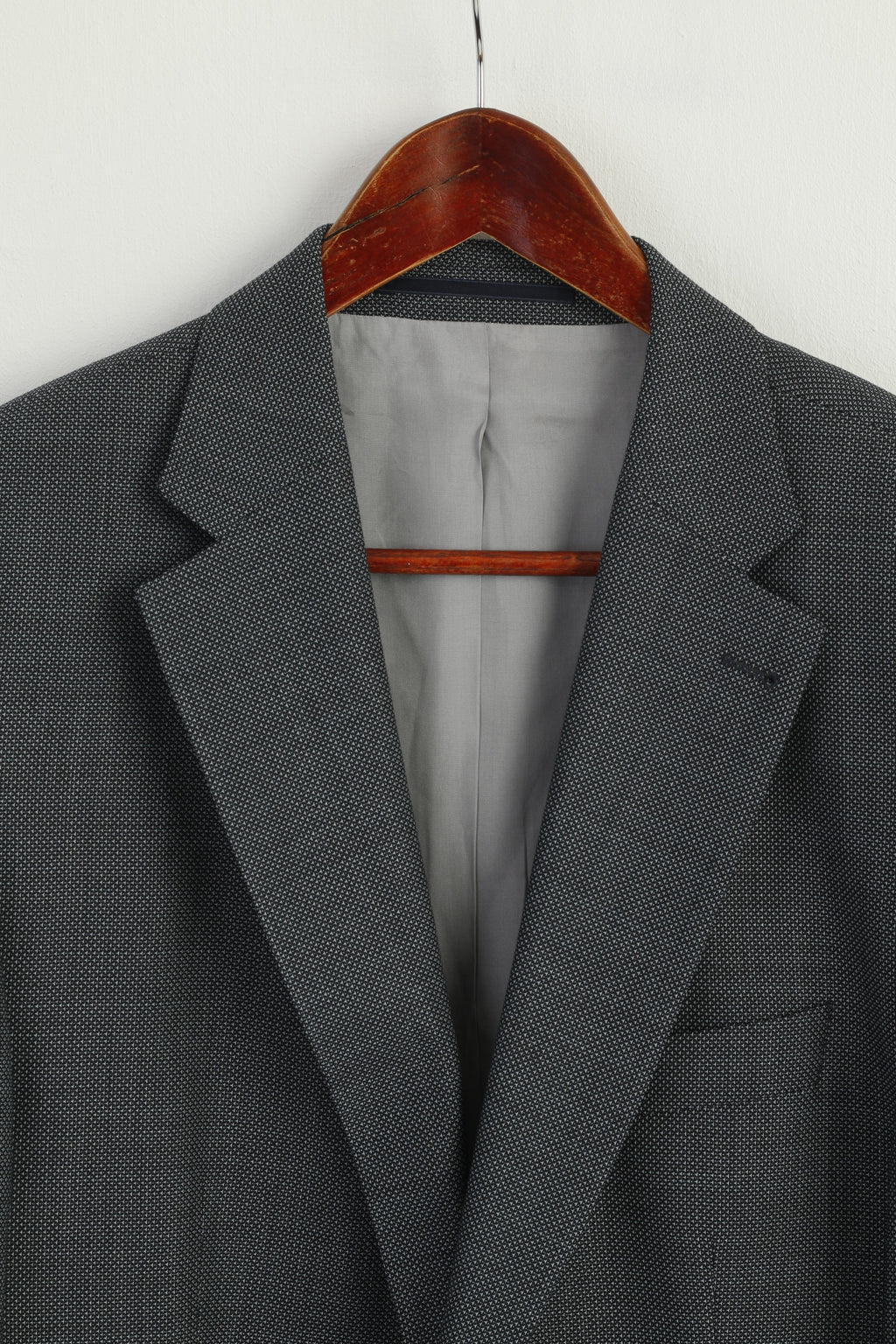 Westbury C&amp;A Giacca lunga da uomo S 38 Sympatex con cerniera intera color kaki vintage imbottito