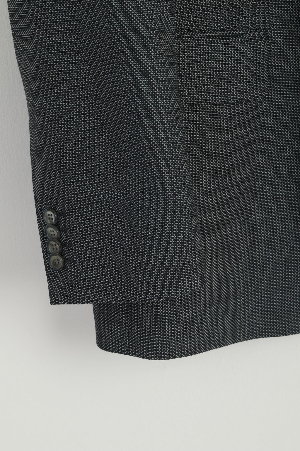 Westbury C&amp;A Giacca lunga da uomo S 38 Sympatex con cerniera intera color kaki vintage imbottito