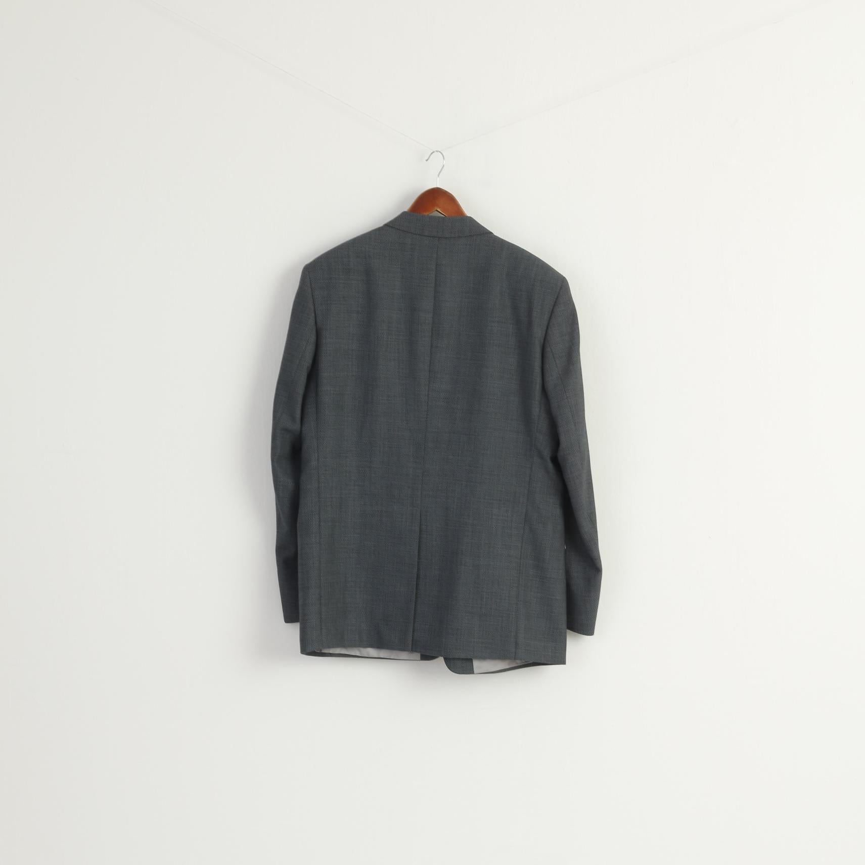 Westbury C&amp;A Giacca lunga da uomo S 38 Sympatex con cerniera intera color kaki vintage imbottito