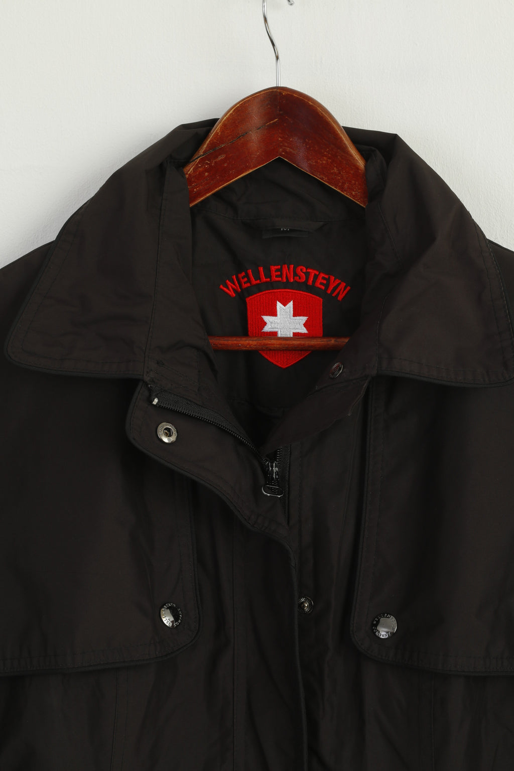 Westbury C&amp;A Hommes S 38 Veste Longue Sympatex Fermeture Éclair Complète Kaki Vintage Haut Rembourré