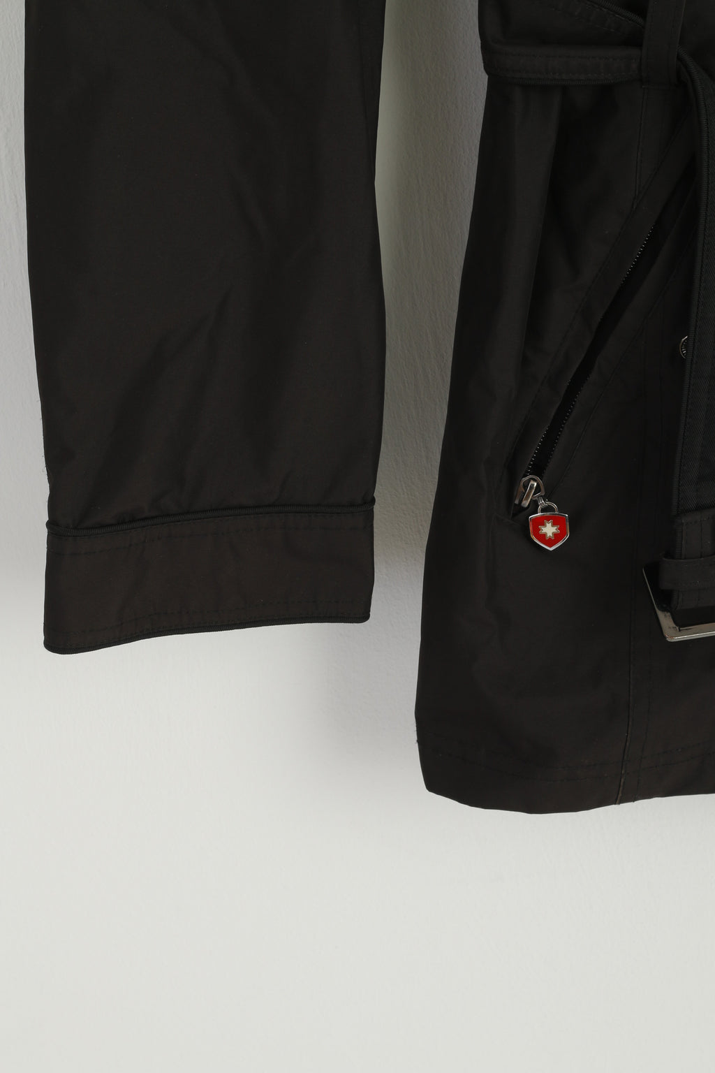 Westbury C&amp;A Hommes S 38 Veste Longue Sympatex Fermeture Éclair Complète Kaki Vintage Haut Rembourré