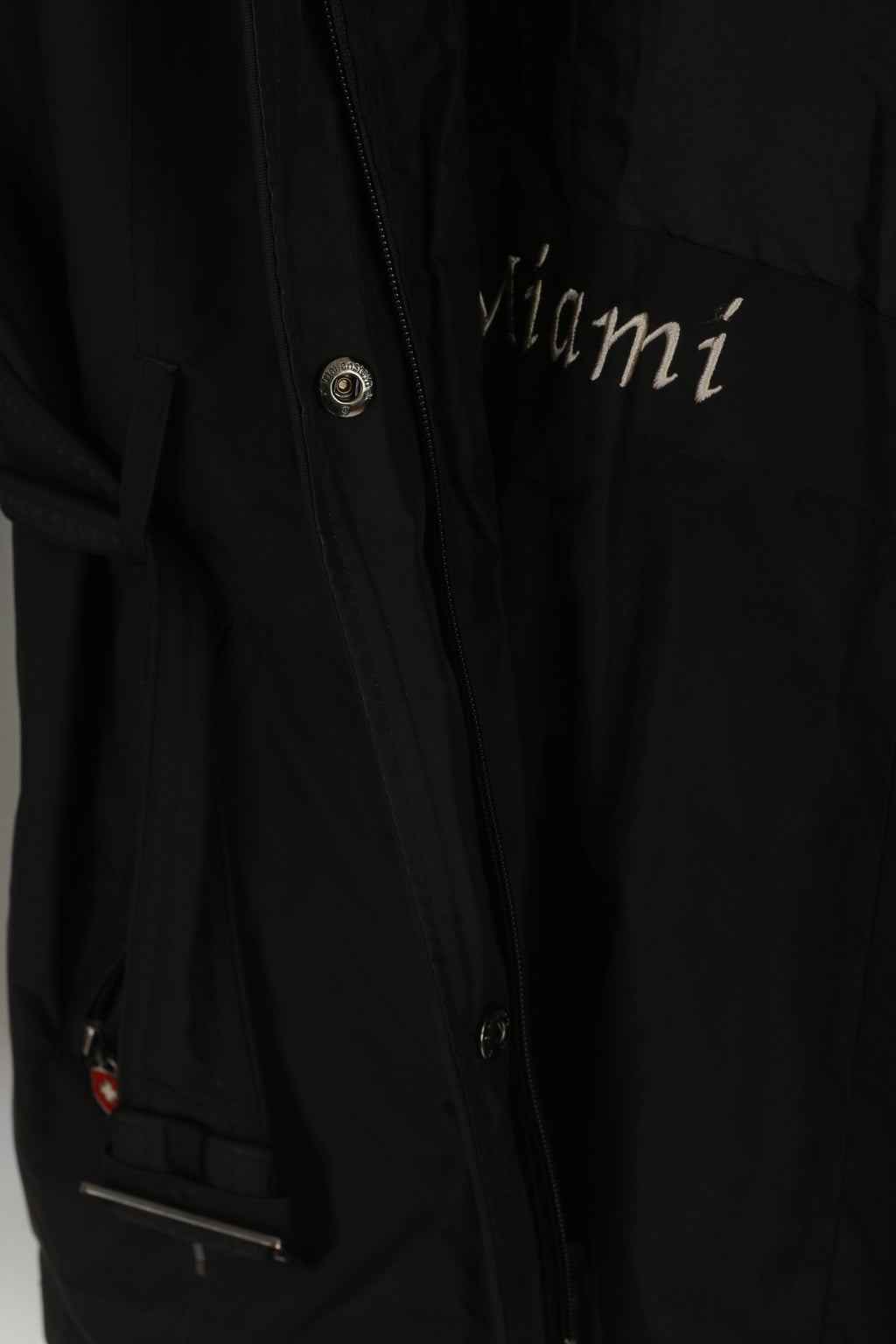 Westbury C&amp;A Hommes S 38 Veste Longue Sympatex Fermeture Éclair Complète Kaki Vintage Haut Rembourré