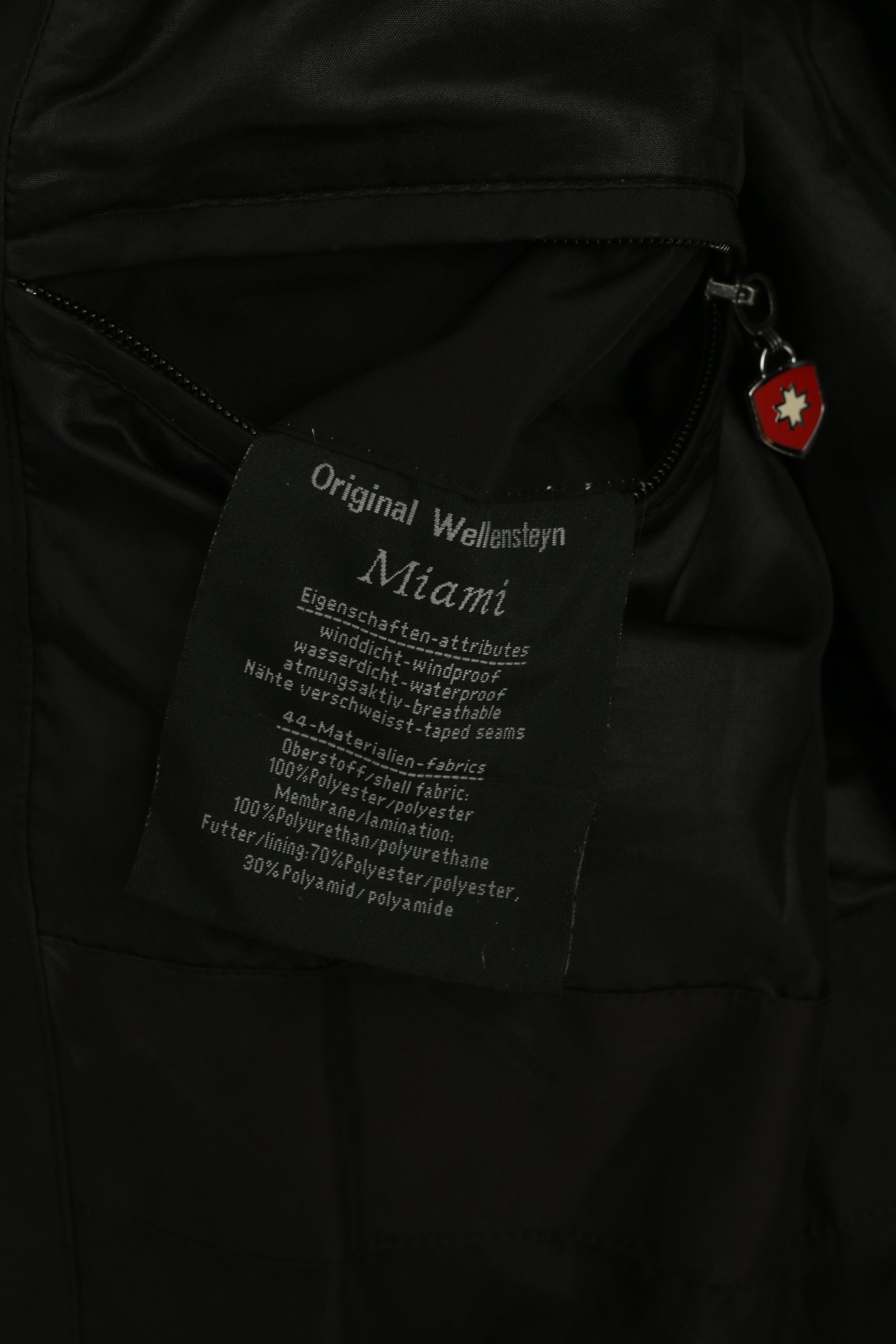 Westbury C&amp;A Hommes S 38 Veste Longue Sympatex Fermeture Éclair Complète Kaki Vintage Haut Rembourré