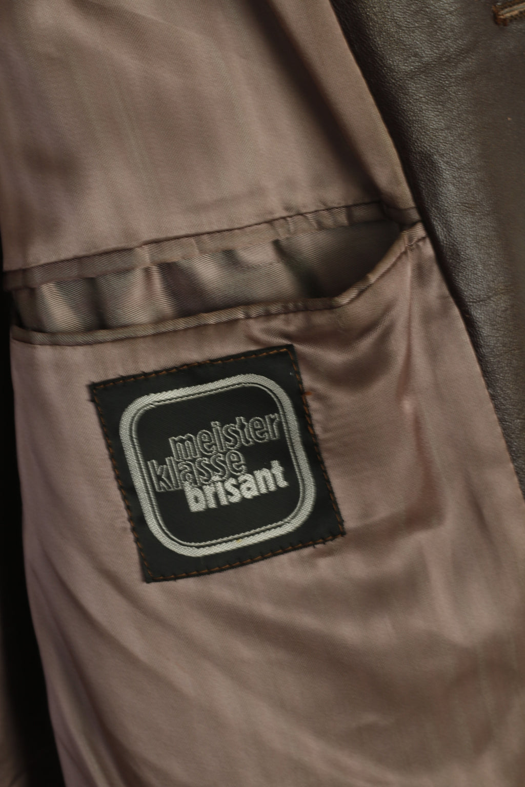 Westbury C&amp;A Giacca lunga da uomo S 38 Sympatex con cerniera intera color kaki vintage imbottito