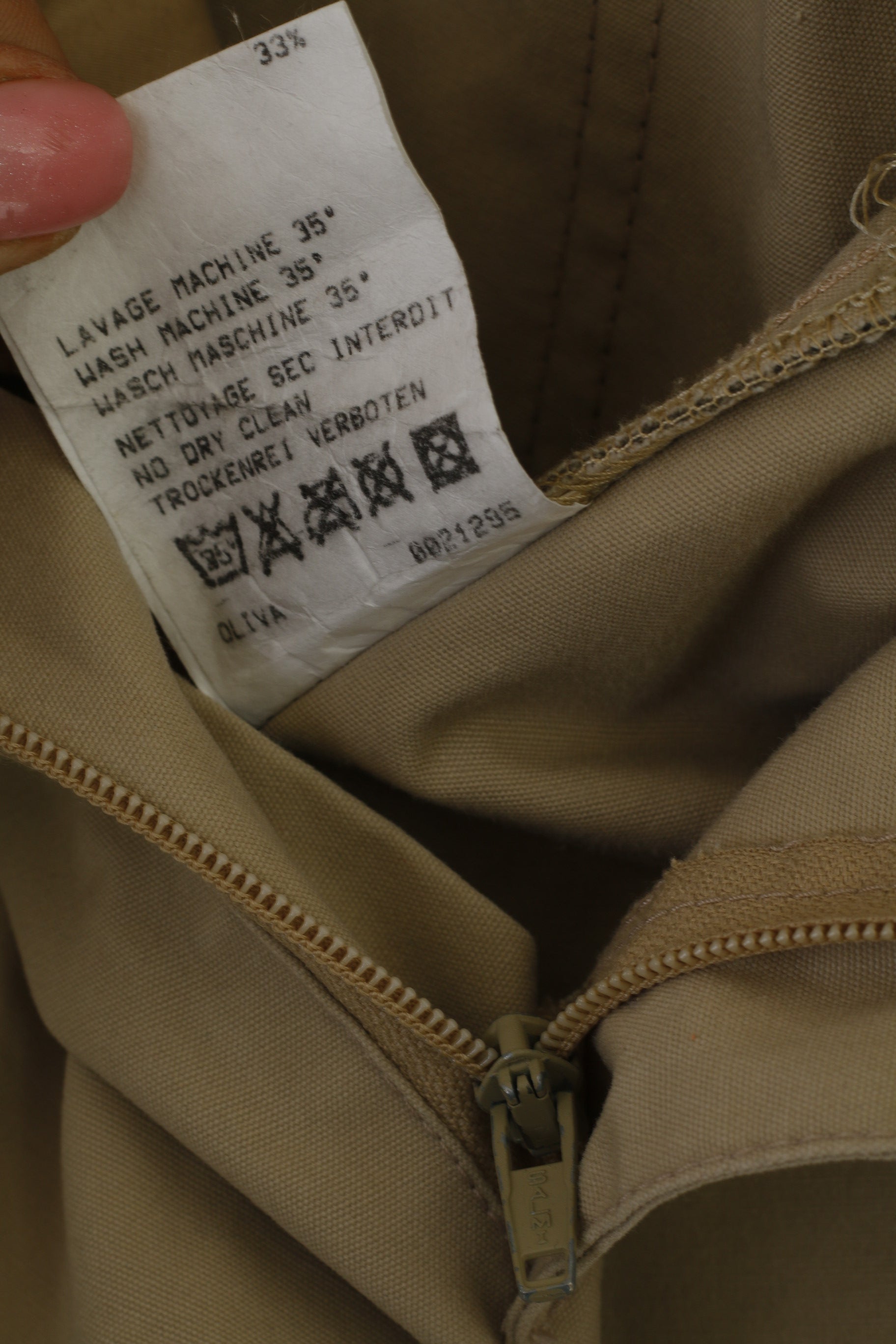 EIDER Men 44 XXL Trousers Beige Rocalden Mountain Cargo Outdoor Pants