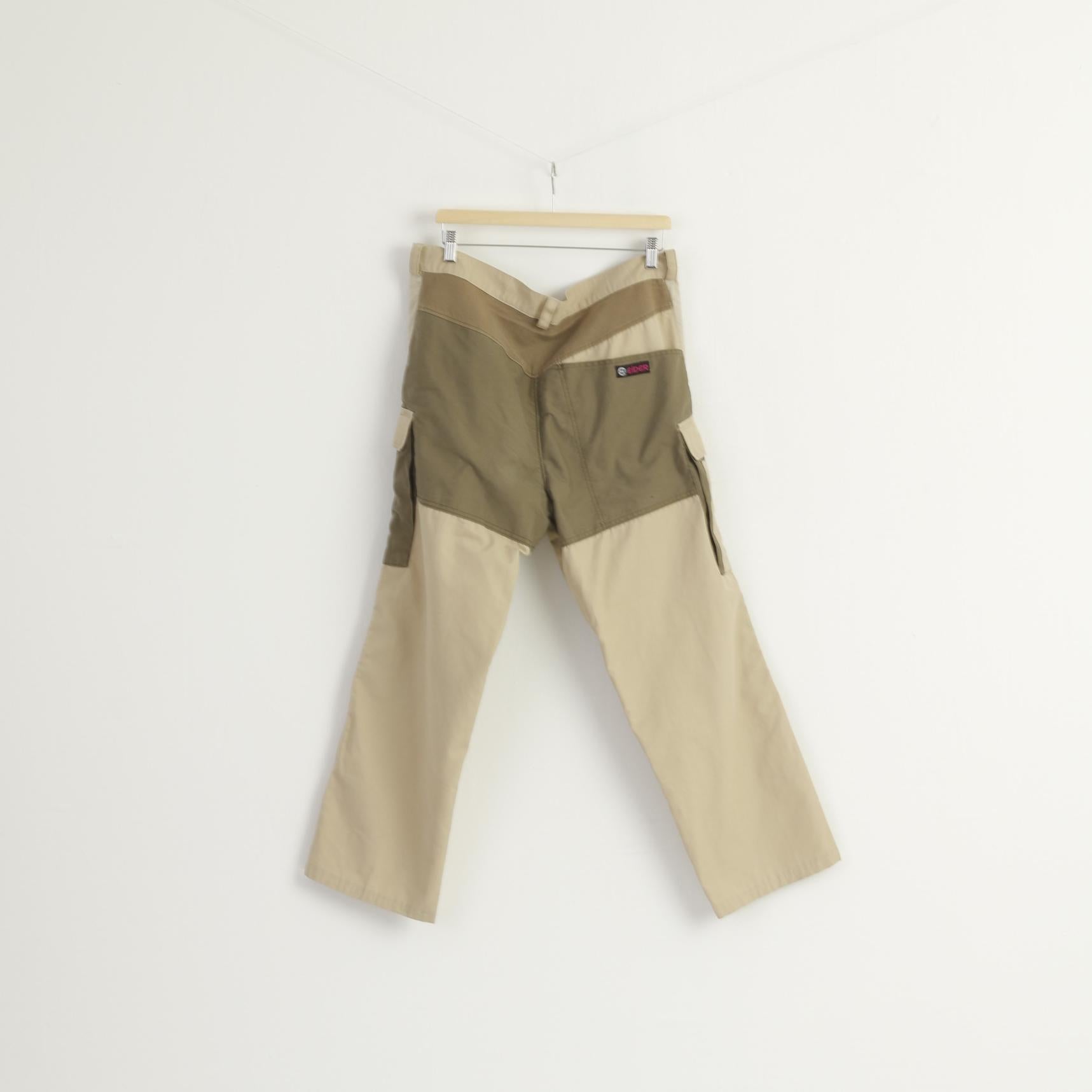 EIDER Men 44 XXL Trousers Beige Rocalden Mountain Cargo Outdoor Pants