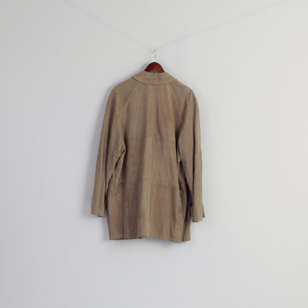 Westbury C&amp;A Hommes S 38 Veste Longue Sympatex Fermeture Éclair Complète Kaki Vintage Haut Rembourré