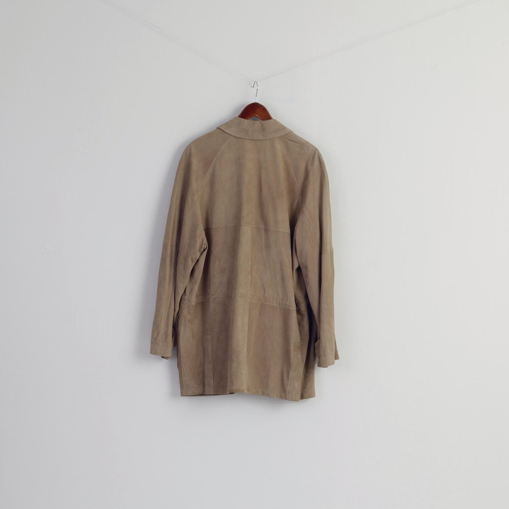 Westbury C&amp;A Hommes S 38 Veste Longue Sympatex Fermeture Éclair Complète Kaki Vintage Haut Rembourré