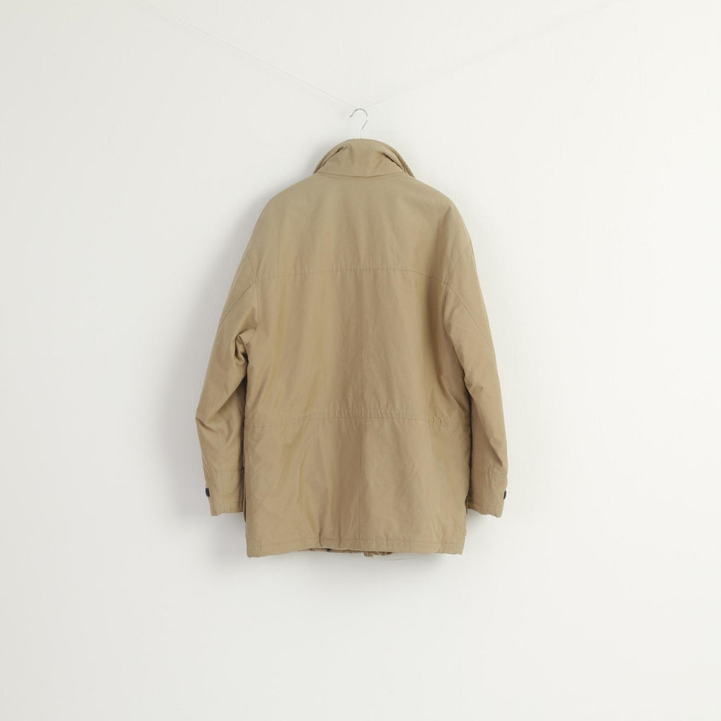 Westbury C&amp;A Hommes S 38 Veste Longue Sympatex Fermeture Éclair Complète Kaki Vintage Haut Rembourré