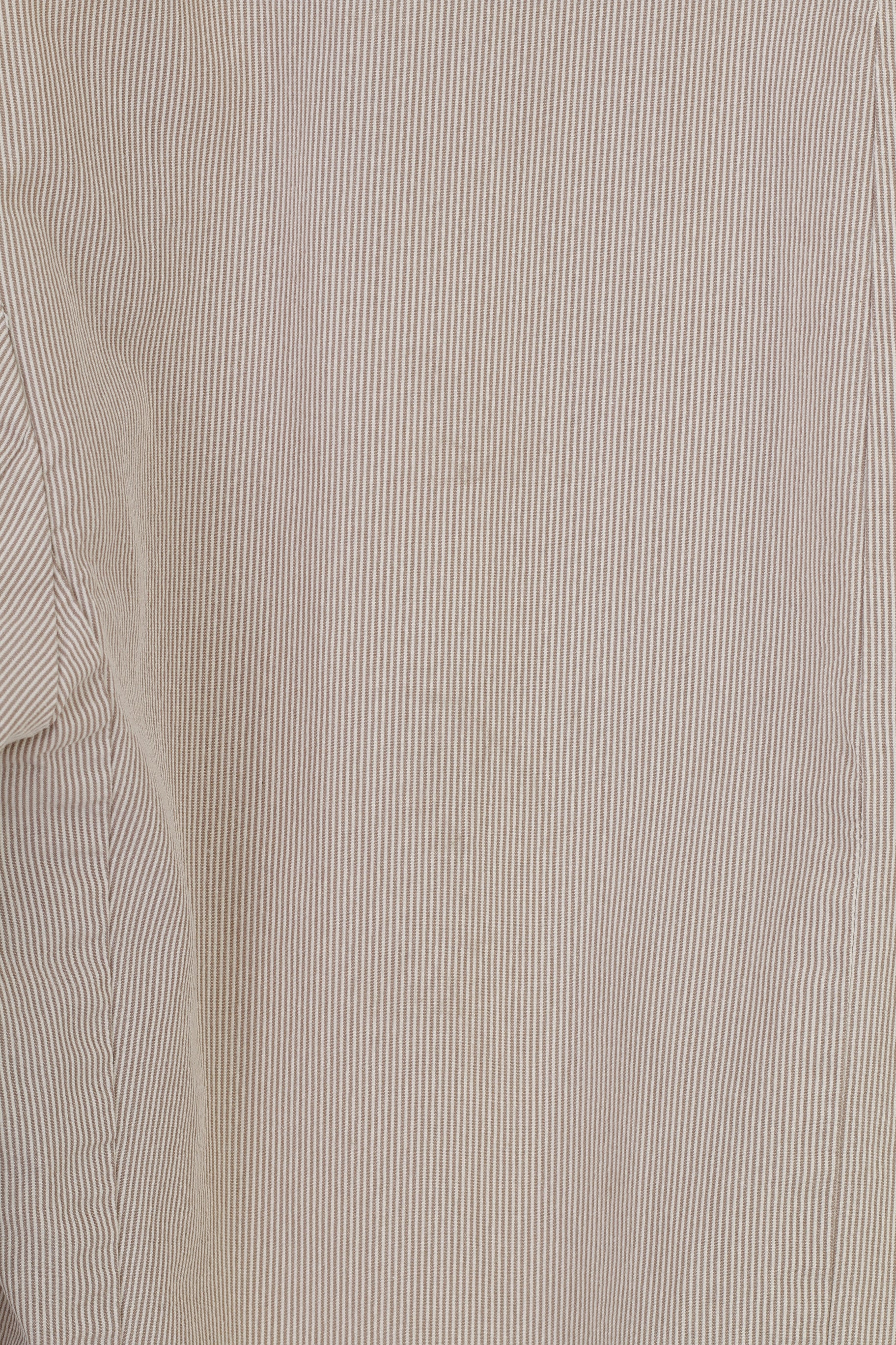 Gap Men M Blazer Breasted Striped Beige Bottoms Cotton Elegant Vintage  Top