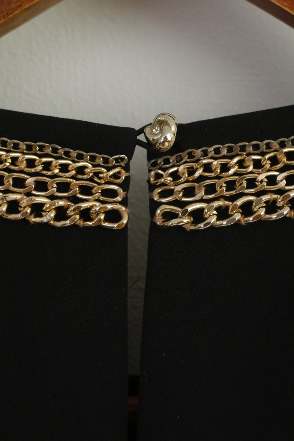 Ted Baker Women 1 S Mini Dress Black Shiny Chains Diamonds Elegant