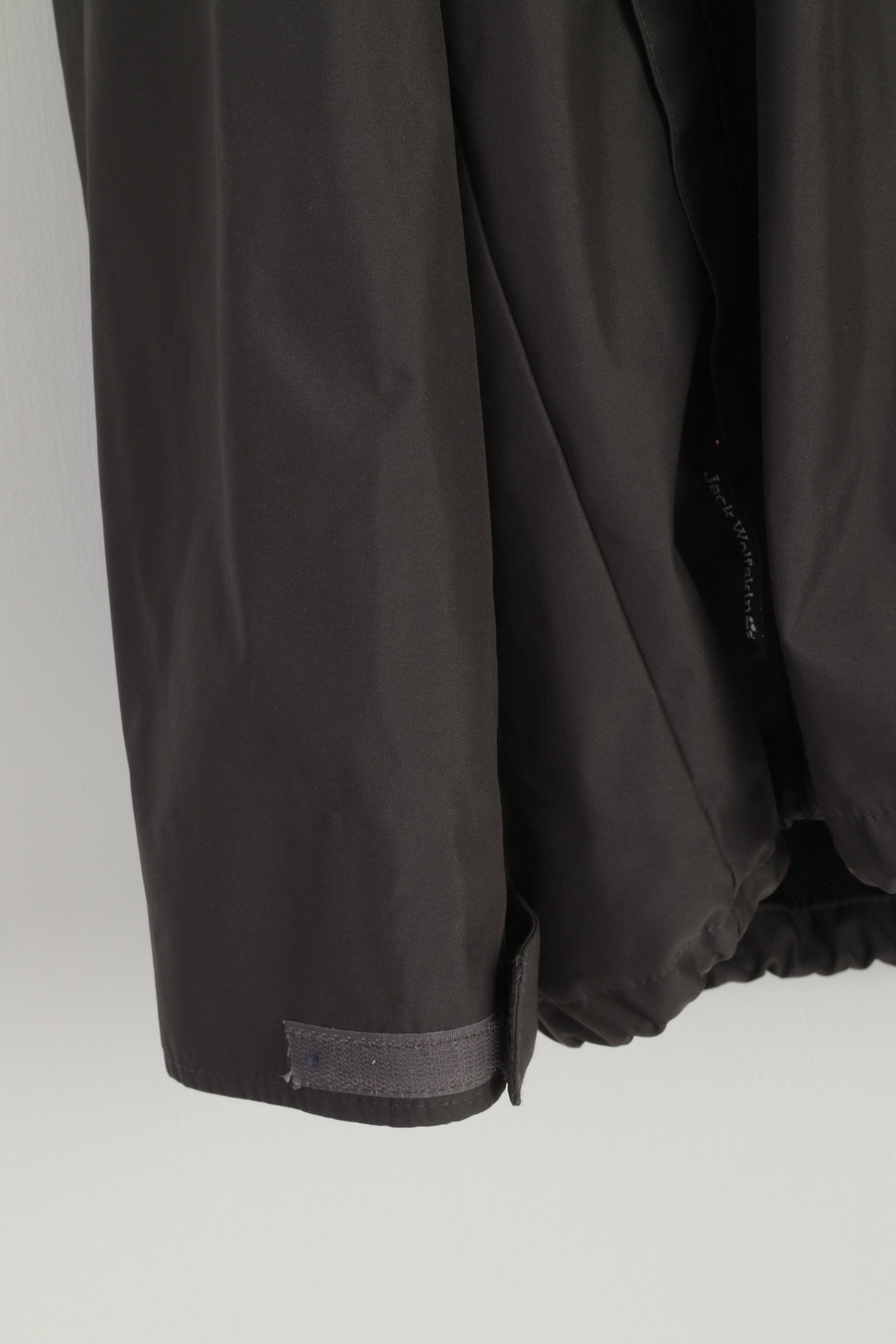 Jack Wolfskin Men 6XL Jacket Gray Outdoor 2in1 Fleece Inside Full Zipper Top