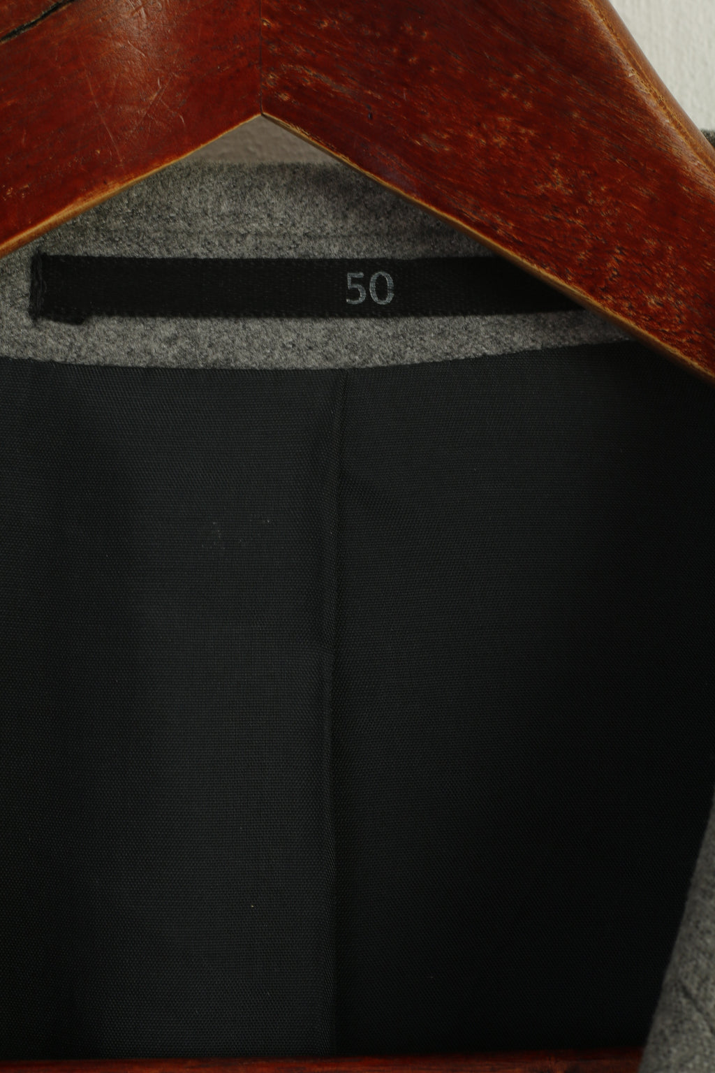 Sandro Pozzi Men 50 40 Blazer Gray Viscose Sport Casual Single Breasted Jacket