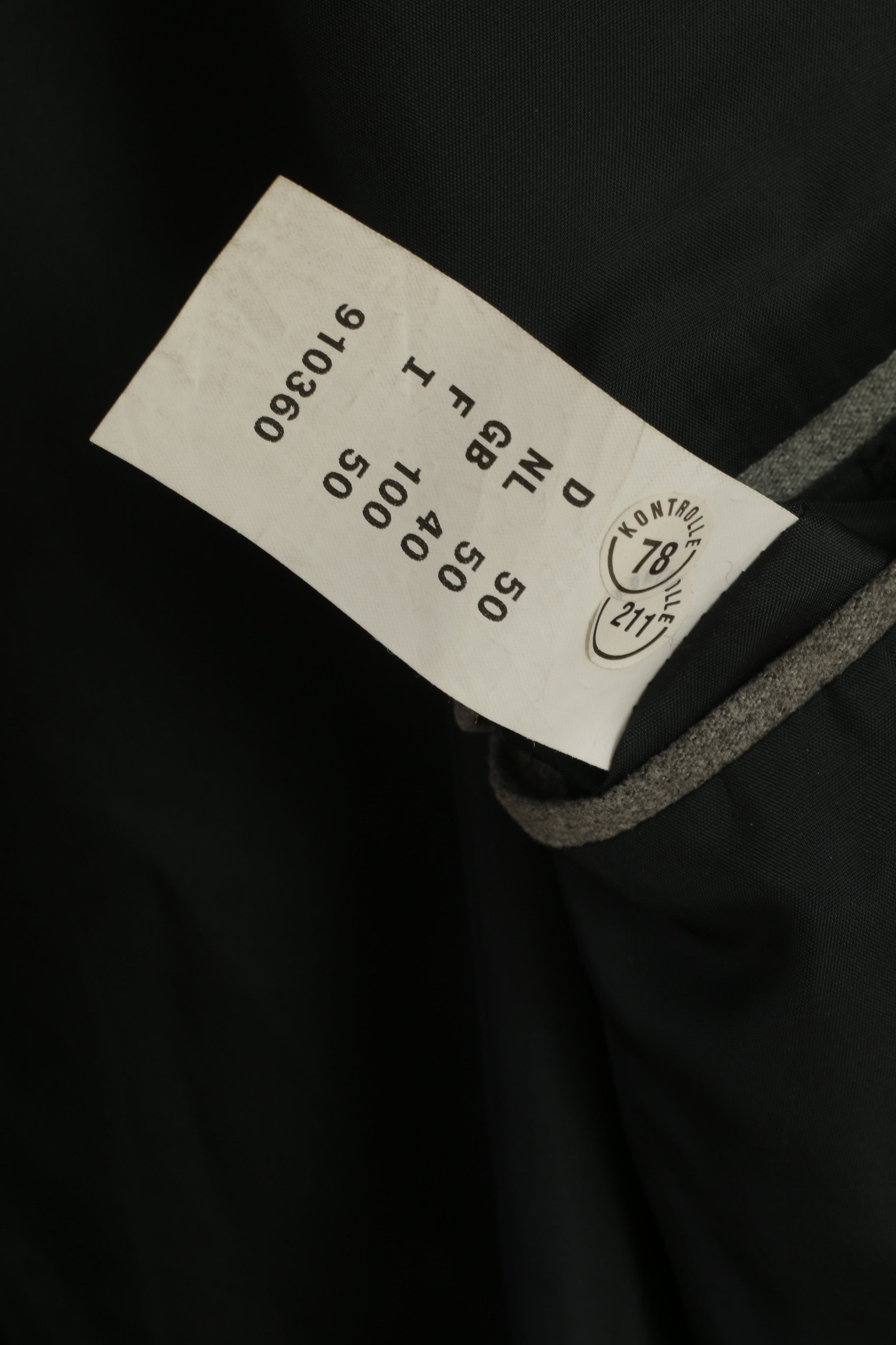 Sandro Pozzi Men 50 40 Blazer Gray Viscose Sport Casual Single Breasted Jacket