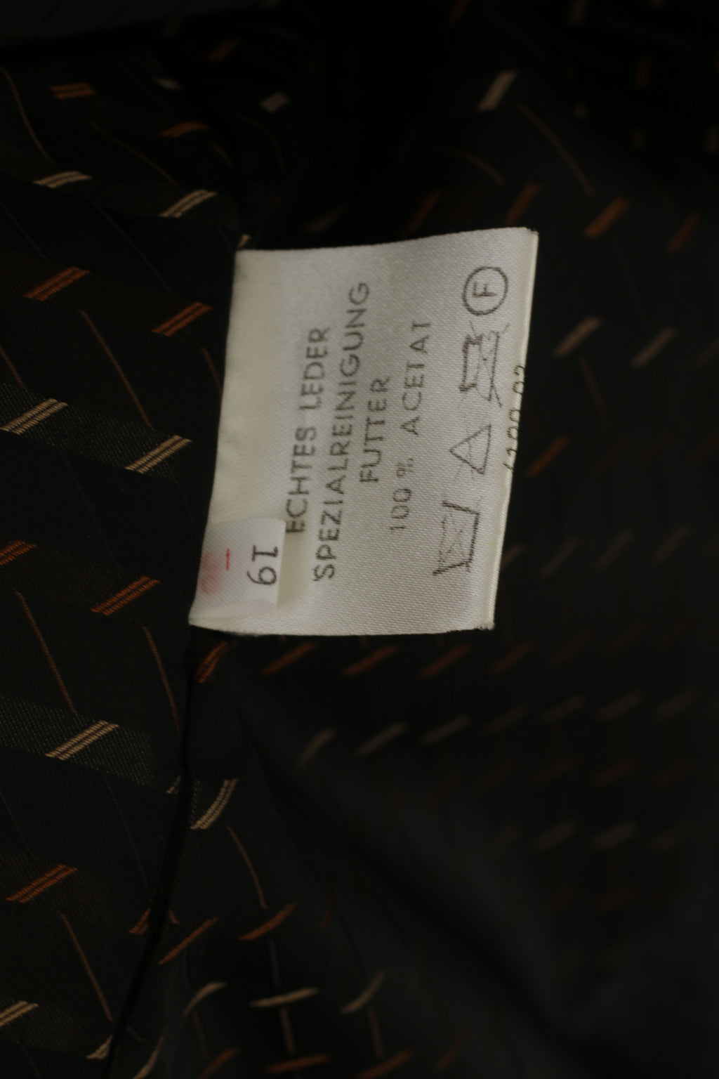 Norma Modell Women 38 M Jacket Brown Leather Vintage Shoulder Pads Oversize Top