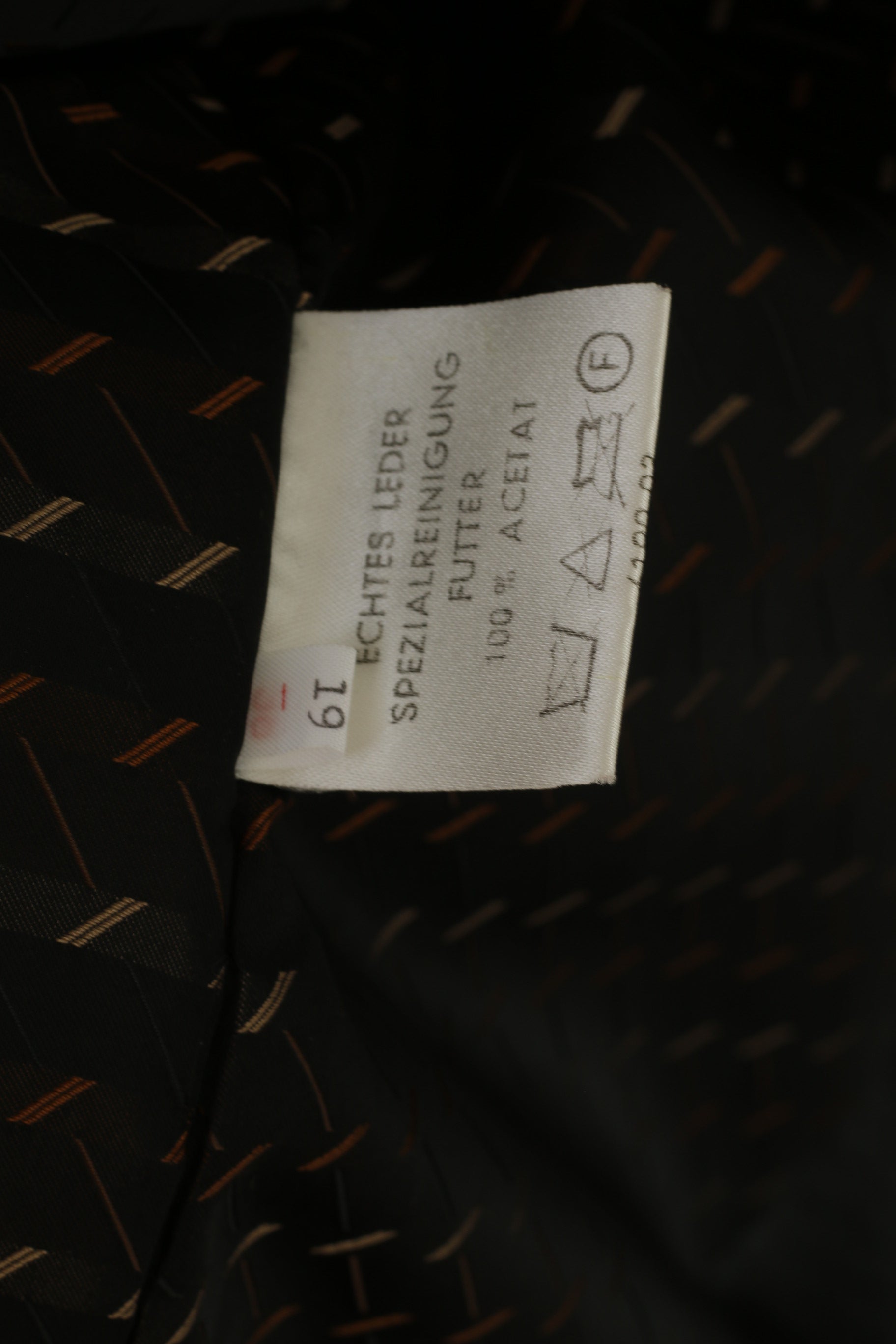 Norma Modell Women 38 M Jacket Brown Leather Vintage Shoulder Pads Oversize Top