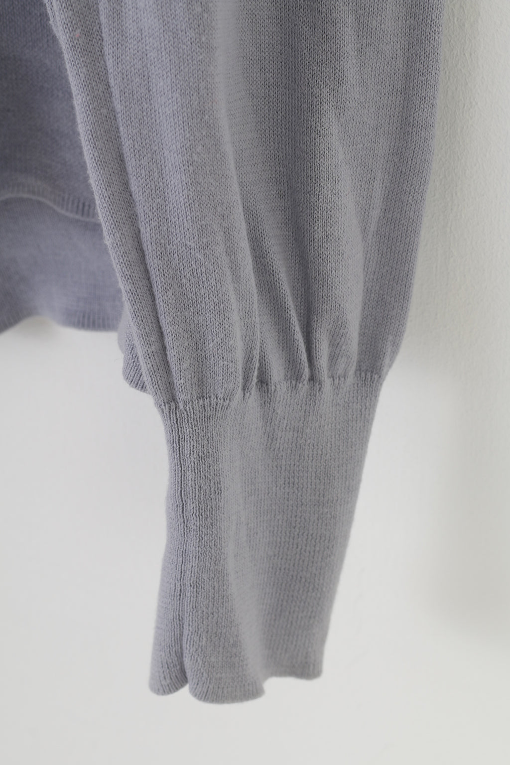 Lyle&Scott Woman XL Jumper Grey Vintage Cotton Long Sleeve V Neck Sweater Top