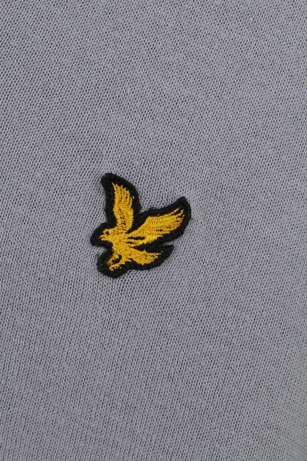 Lyle&Scott Woman XL Jumper Grey Vintage Cotton Long Sleeve V Neck Sweater Top