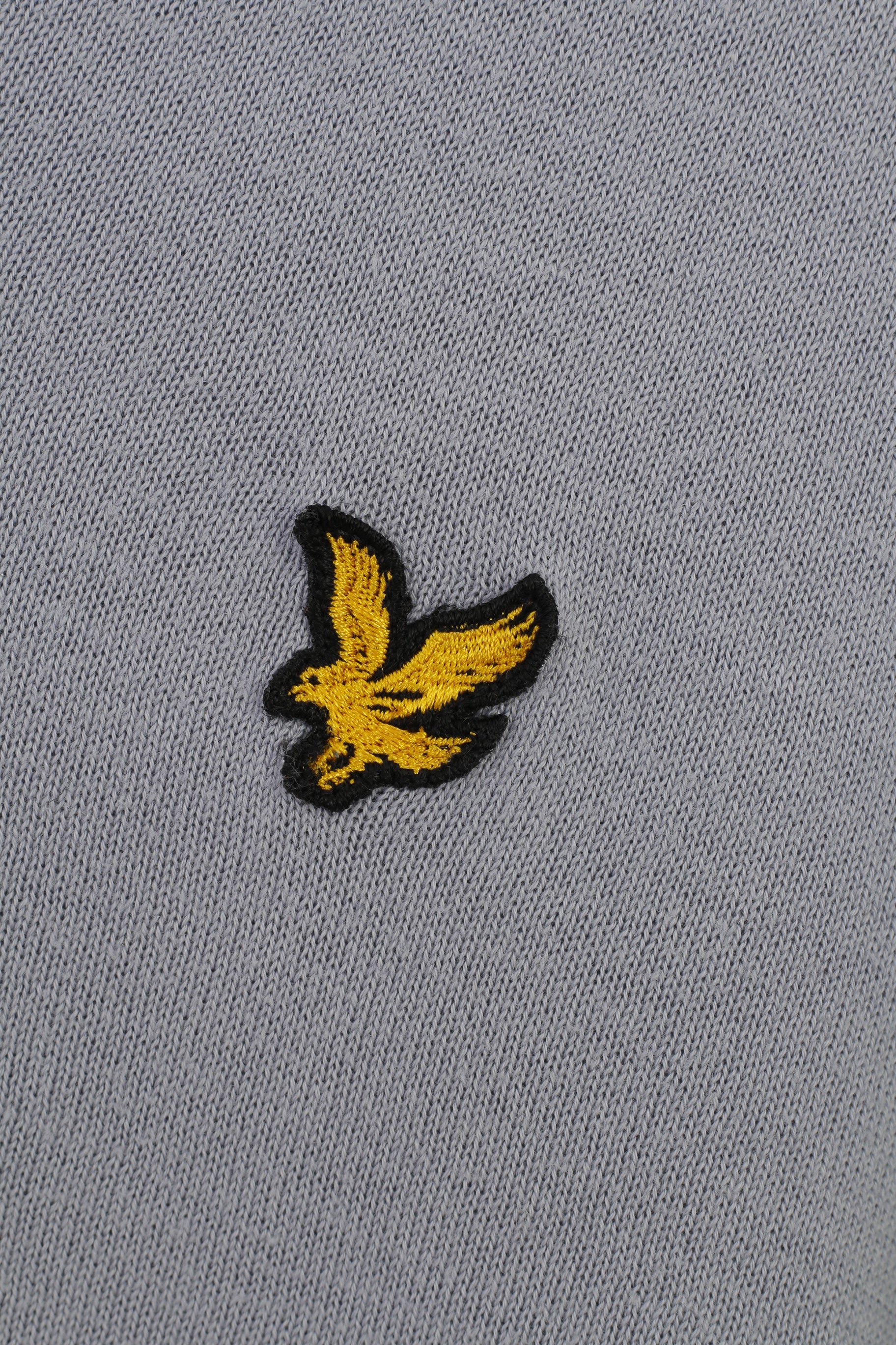 Lyle&Scott Woman XL Jumper Grey Vintage Cotton Long Sleeve V Neck Sweater Top