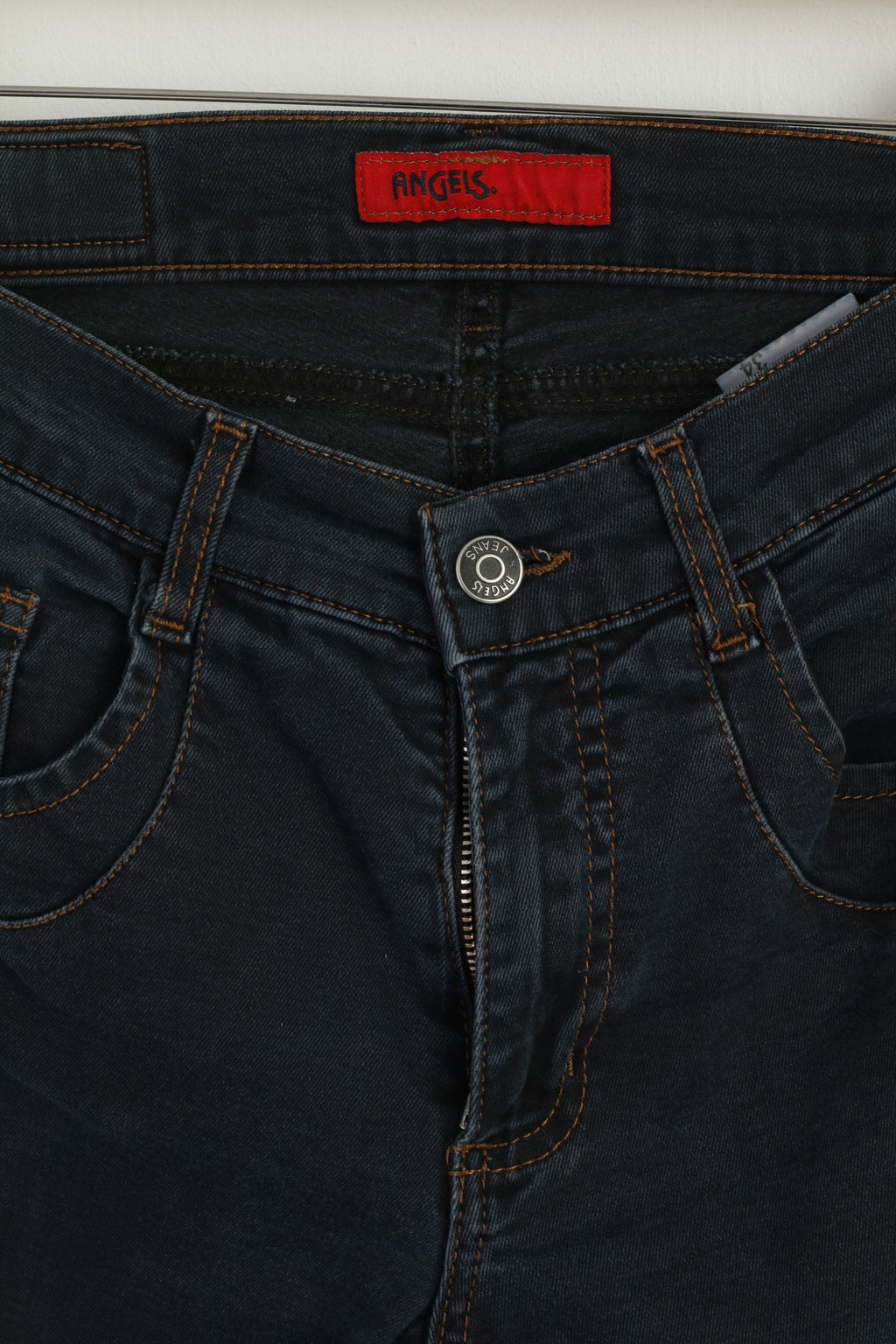 MAC Jeans Donna 42 Pantaloni Jeans Cotone Pantaloni Melanie Denim Blu Scuro