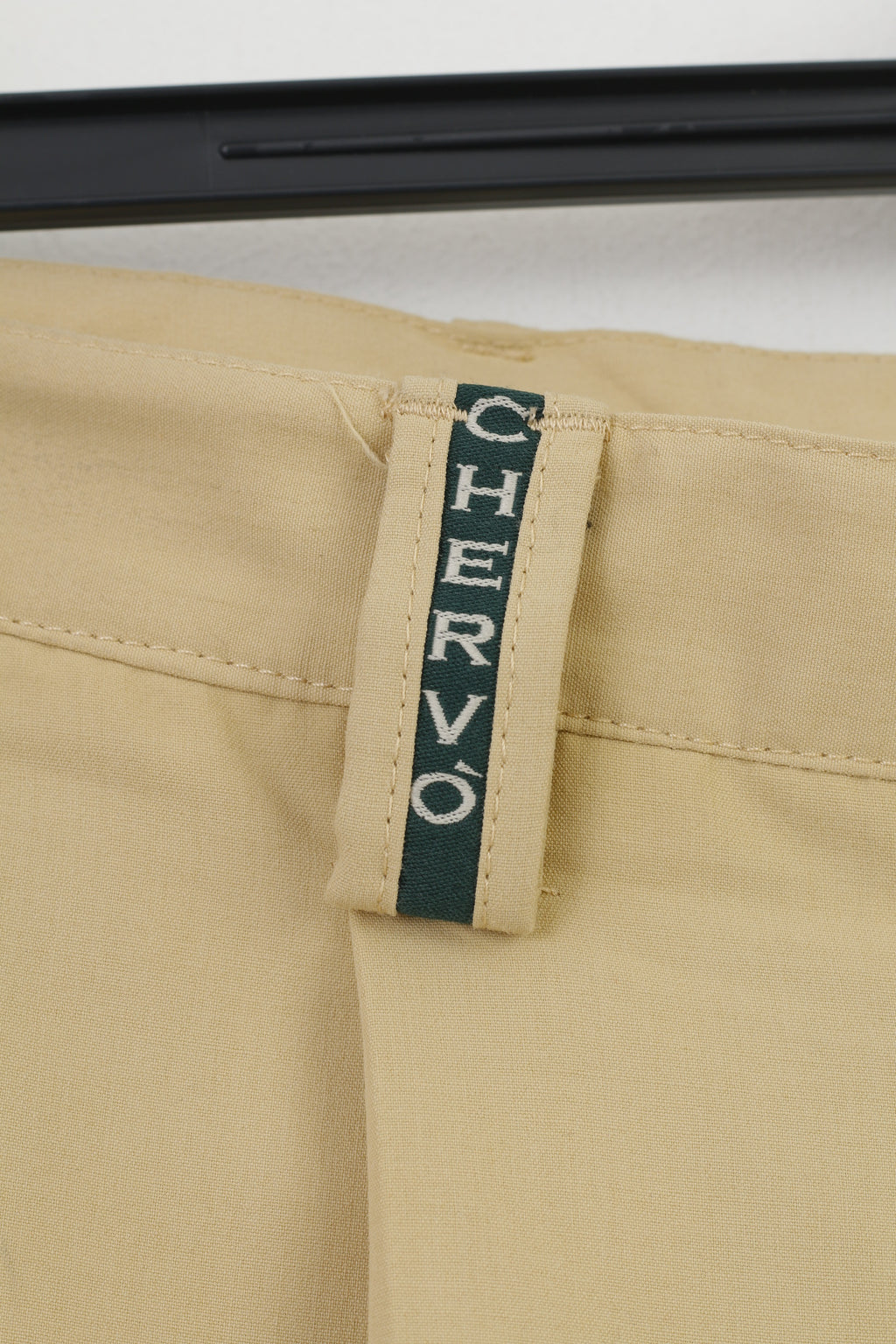 Chervo Hommes 50 44 Pantalon Beige Poches Élégantes Jambes Larges Passants De Ceinture Ultimate Cool Impact Top