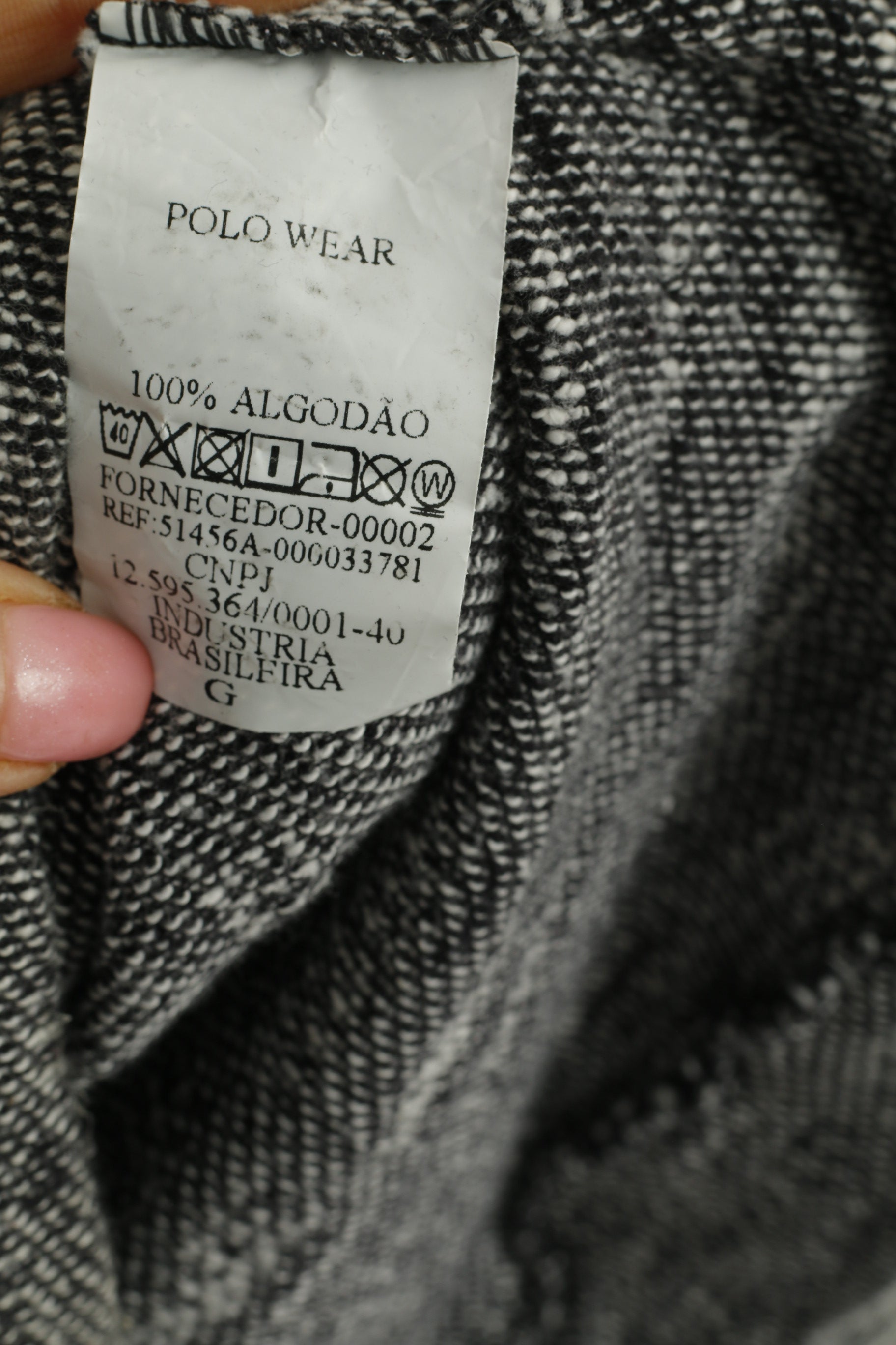 Polo Wear Men M Sweatshirt Gray Cotton Hooded Stretch Kangaroo Pocket Top