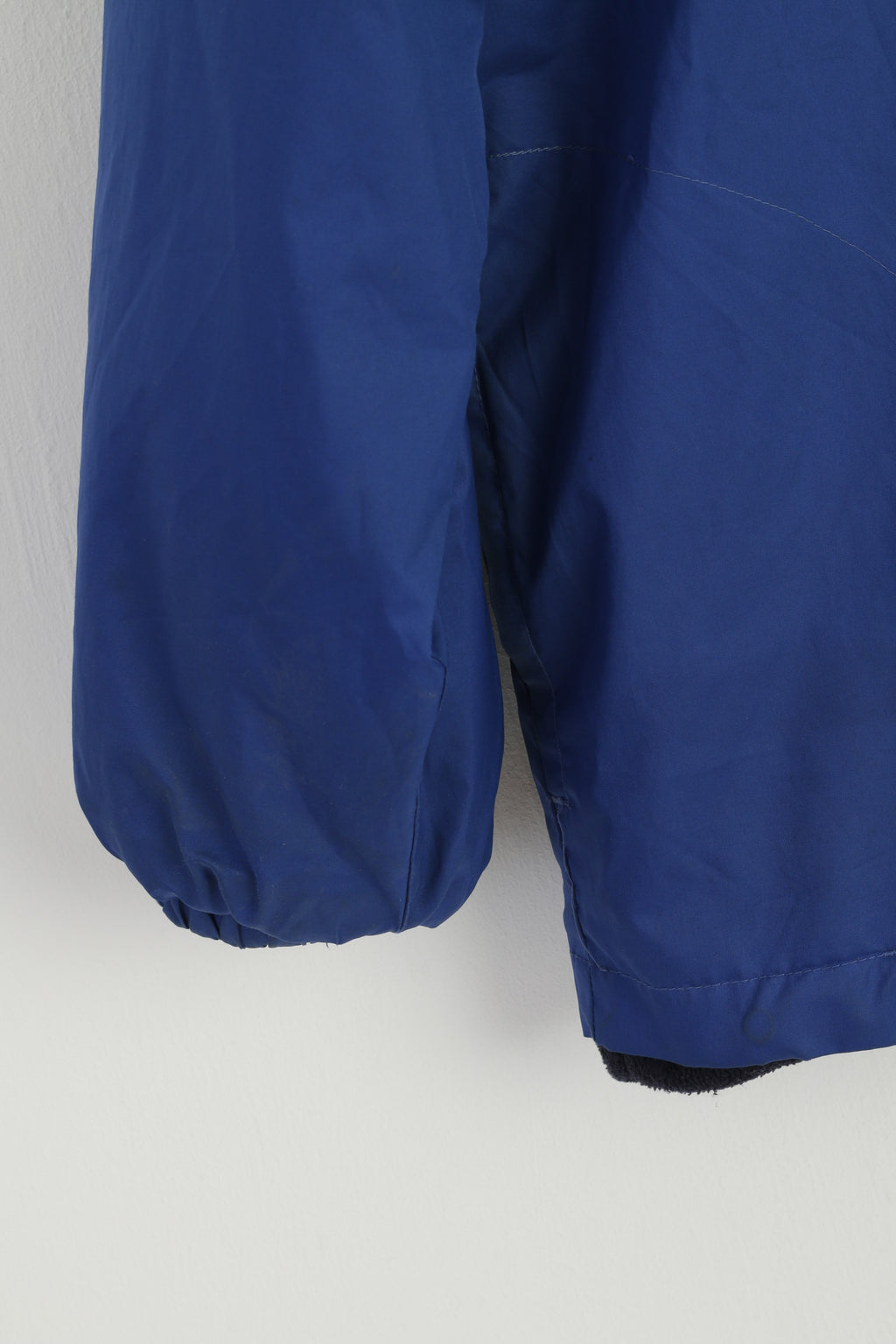 Active Fleece by Resust Men S Jacket Navy Windproof 2005 Wheel Chair Double Sided Top