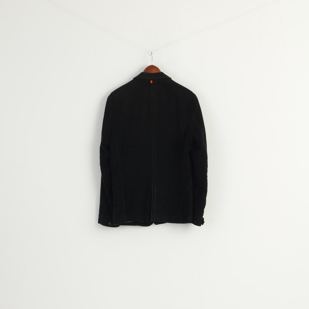 Westbury C&amp;A Giacca lunga da uomo S 38 Sympatex con cerniera intera color kaki vintage imbottito