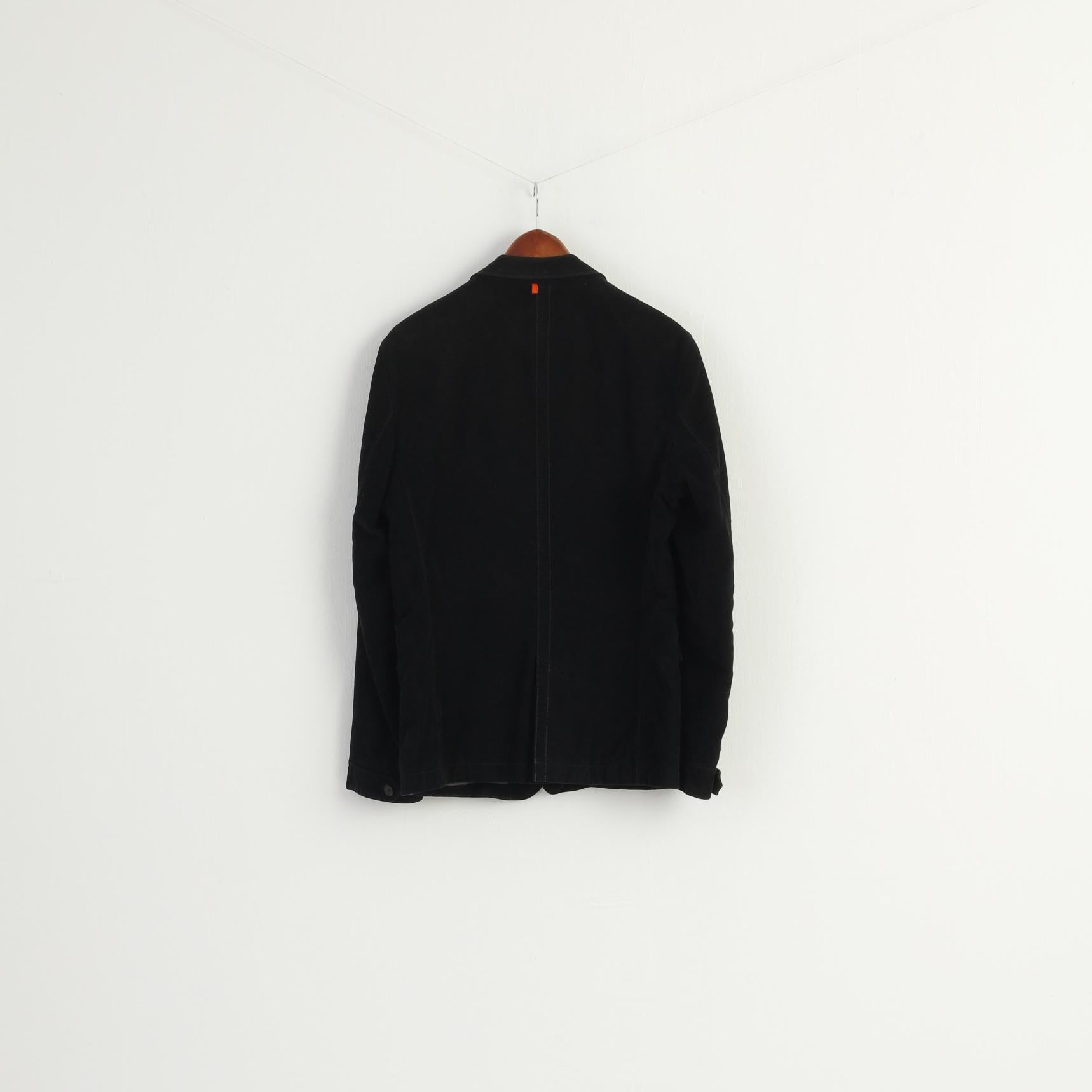 Westbury C&amp;A Giacca lunga da uomo S 38 Sympatex con cerniera intera color kaki vintage imbottito