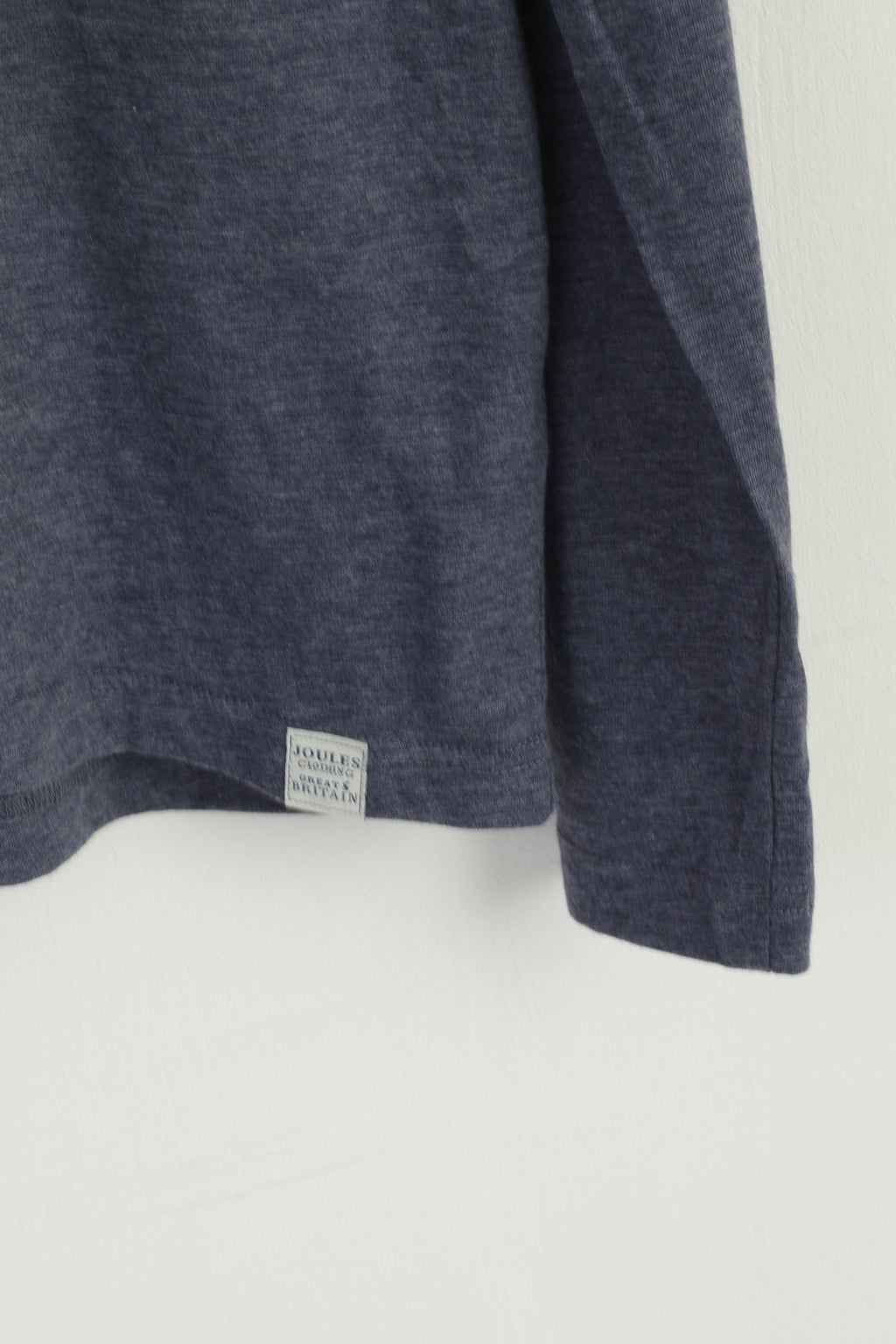 Joules Men XL Shirt Blue Cotton Inspired By Jaunts Long Sleeve Stretch Top