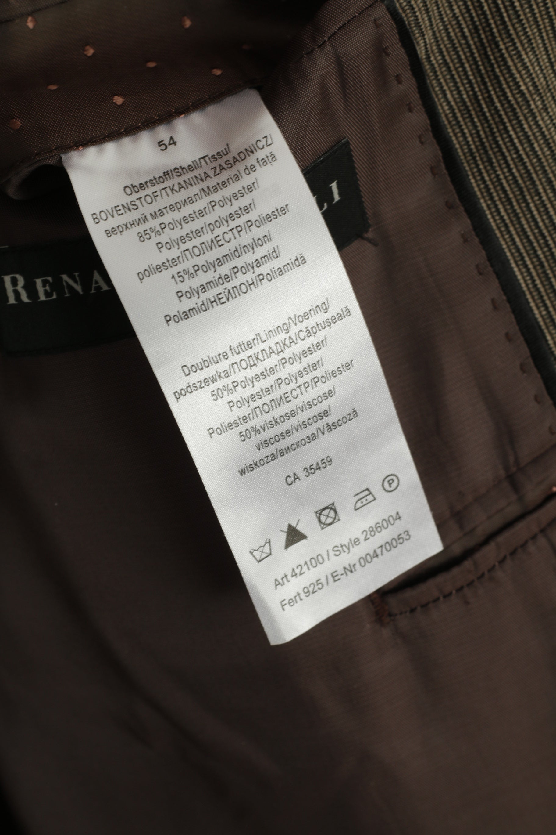 Renato Cavalli Men 54 44 Blazer Gray Striped Shiny Vintage Sport Single Breasted Jacket